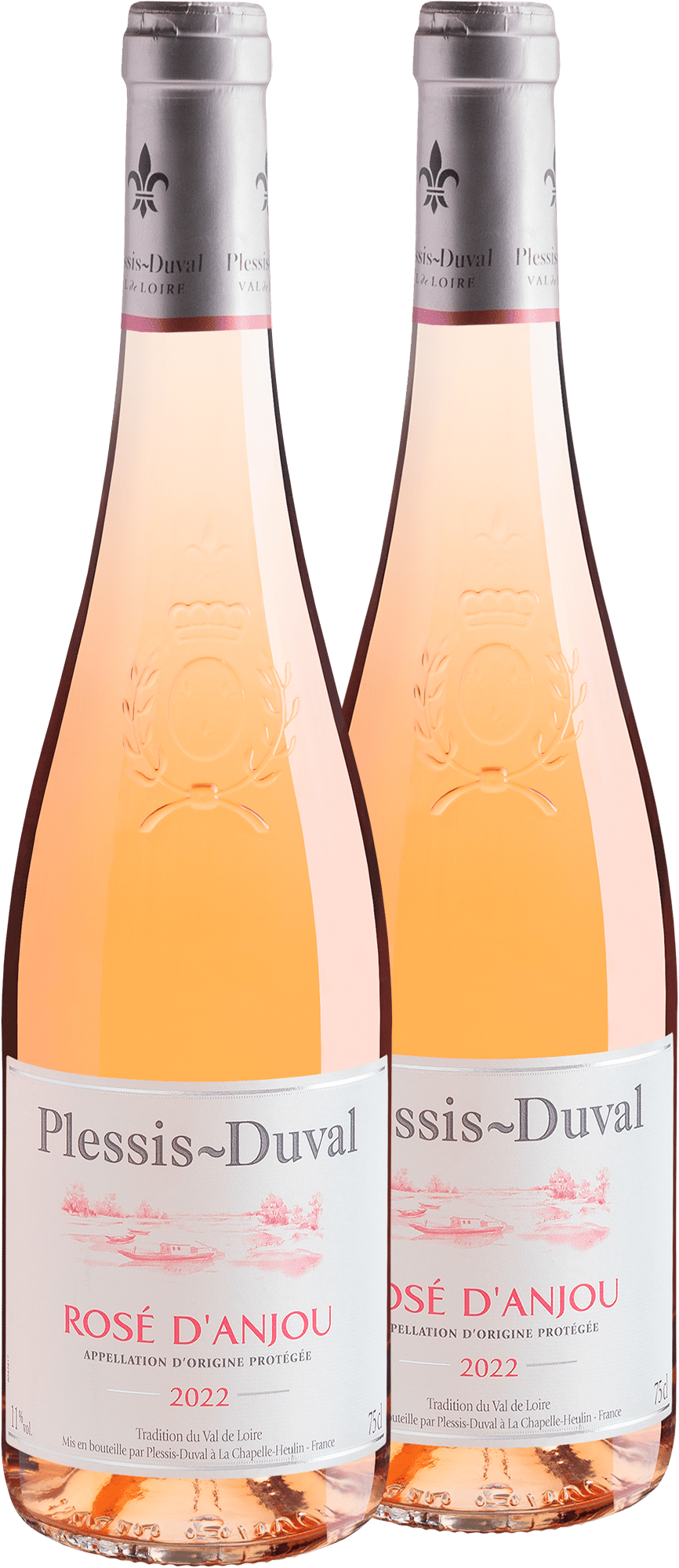 Kit 2 Plessis-Duval Rosé D'Anjou AOP por R$99,90 cada garrafa