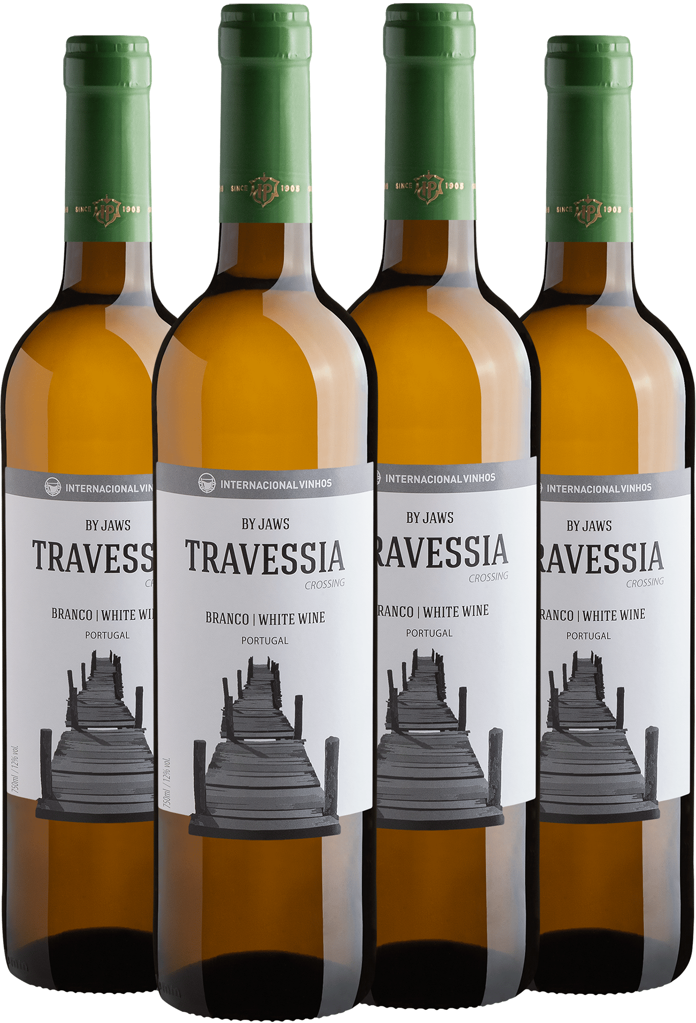 Kit 4 Travessia Branco por R$32,90 cada garrafa