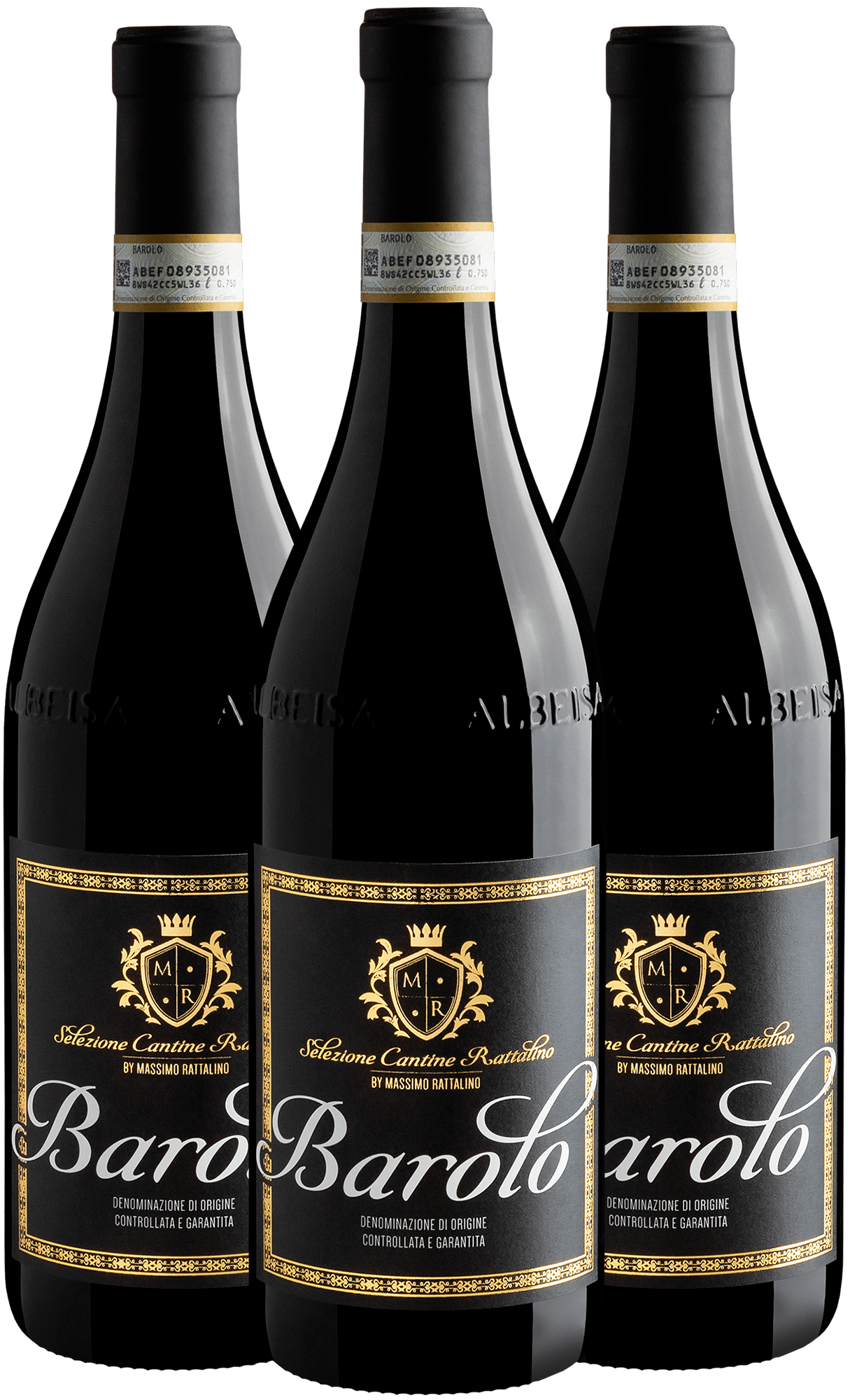 Kit 3 Selezione Cantine by Massimo Rattalino Barolo DOCG por R$199,90 cada garrafa