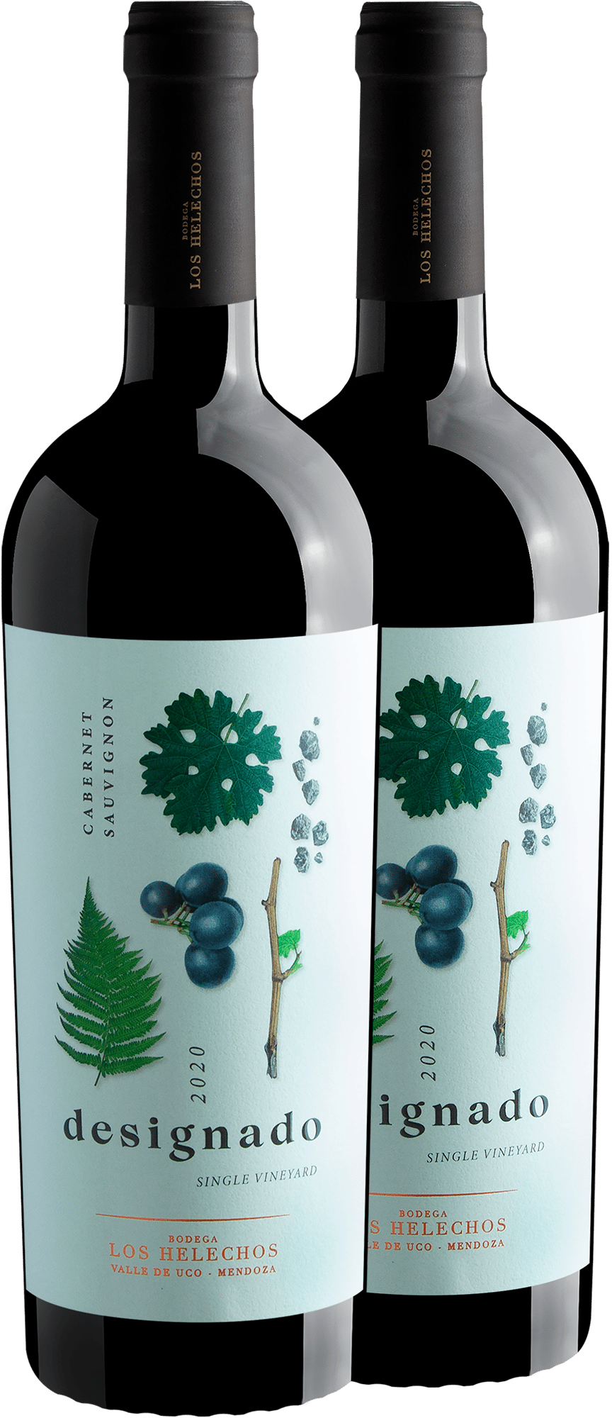 Kit 2 Designado Single Vineyard Cabernet Sauvignon por R$109,90 cada garrafa