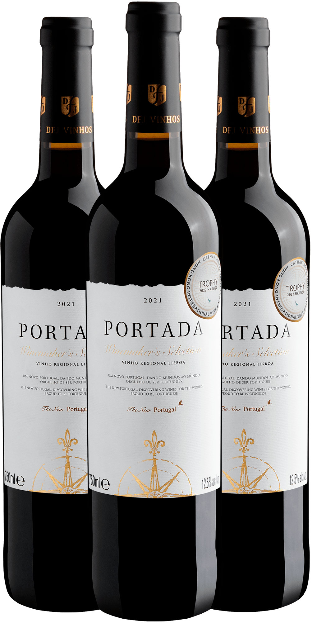 Kit 3 Portada Winemaker's Selection por R$54,90 cada garrafa