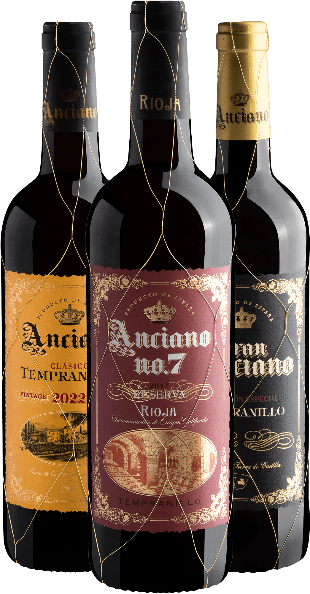 Kit Família Anciano com Rioja Reserva