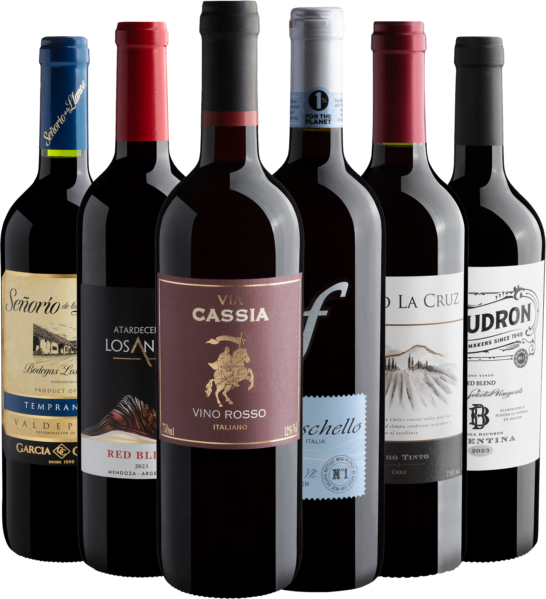 Kit 6 Vinhos com Italiano Premiado