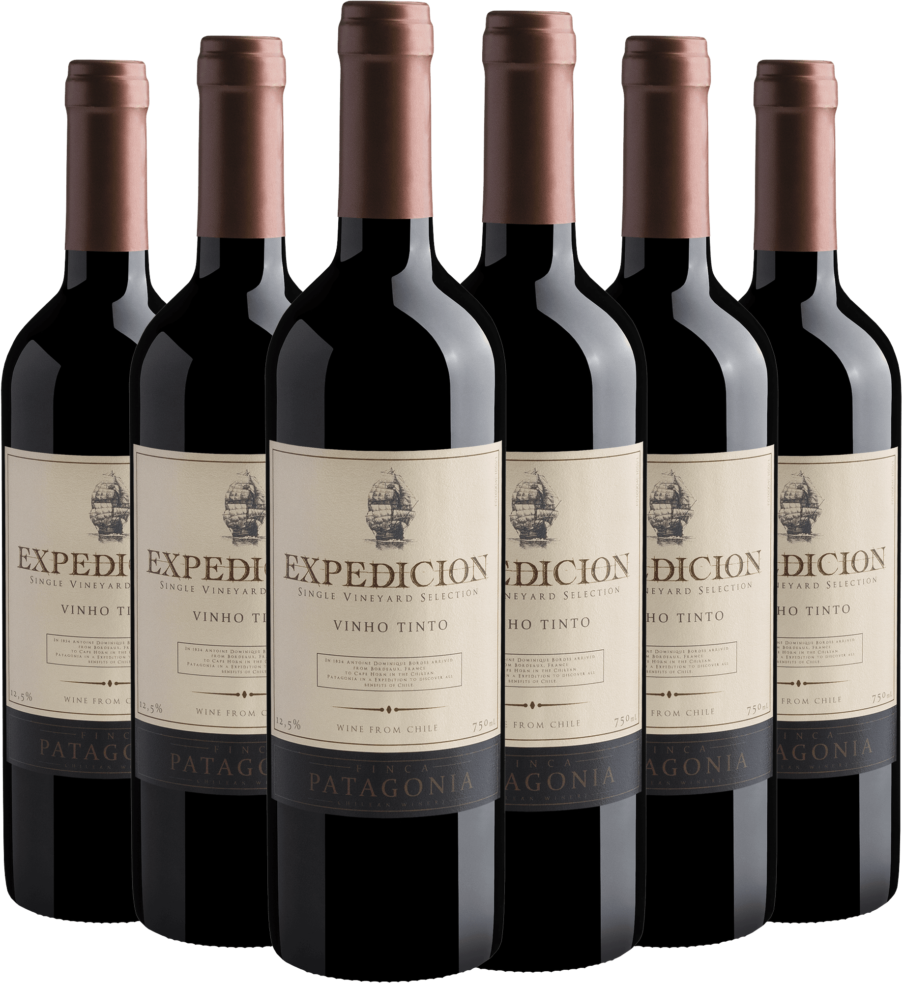 Kit 6 Expedicion Red Blend por R$23,90 cada garrafa*