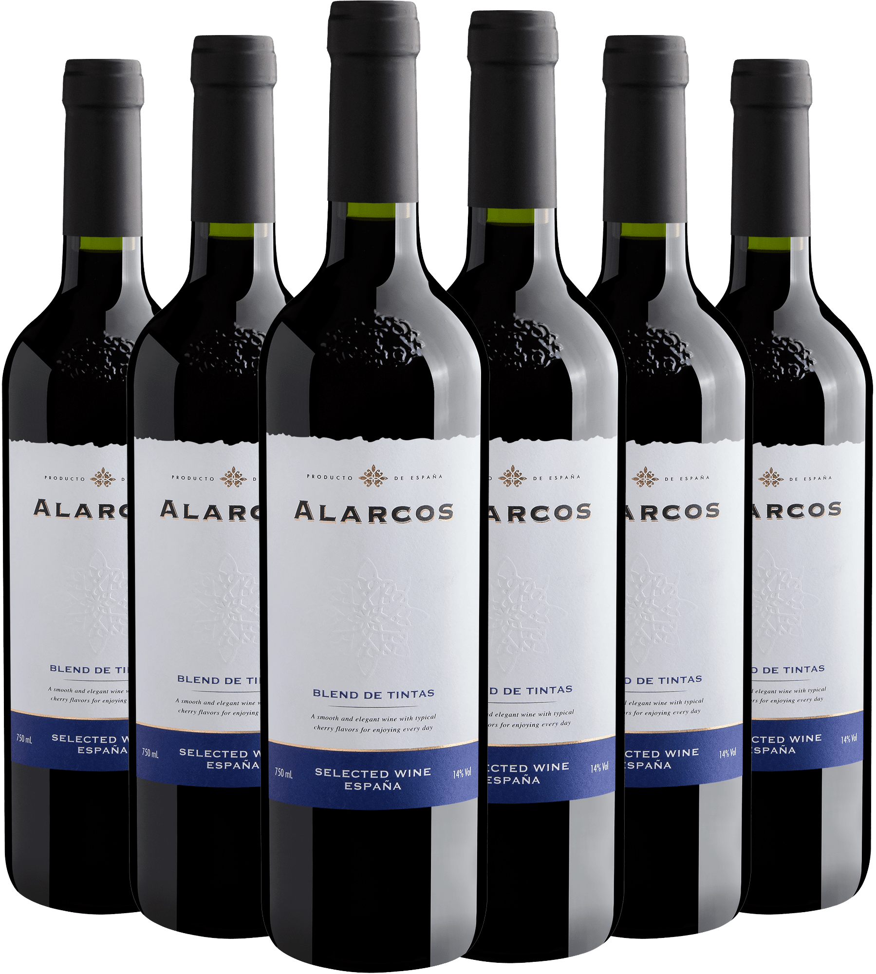 Kit 6 Alarcos Blend de Tintas por R$34,90 cada garrafa