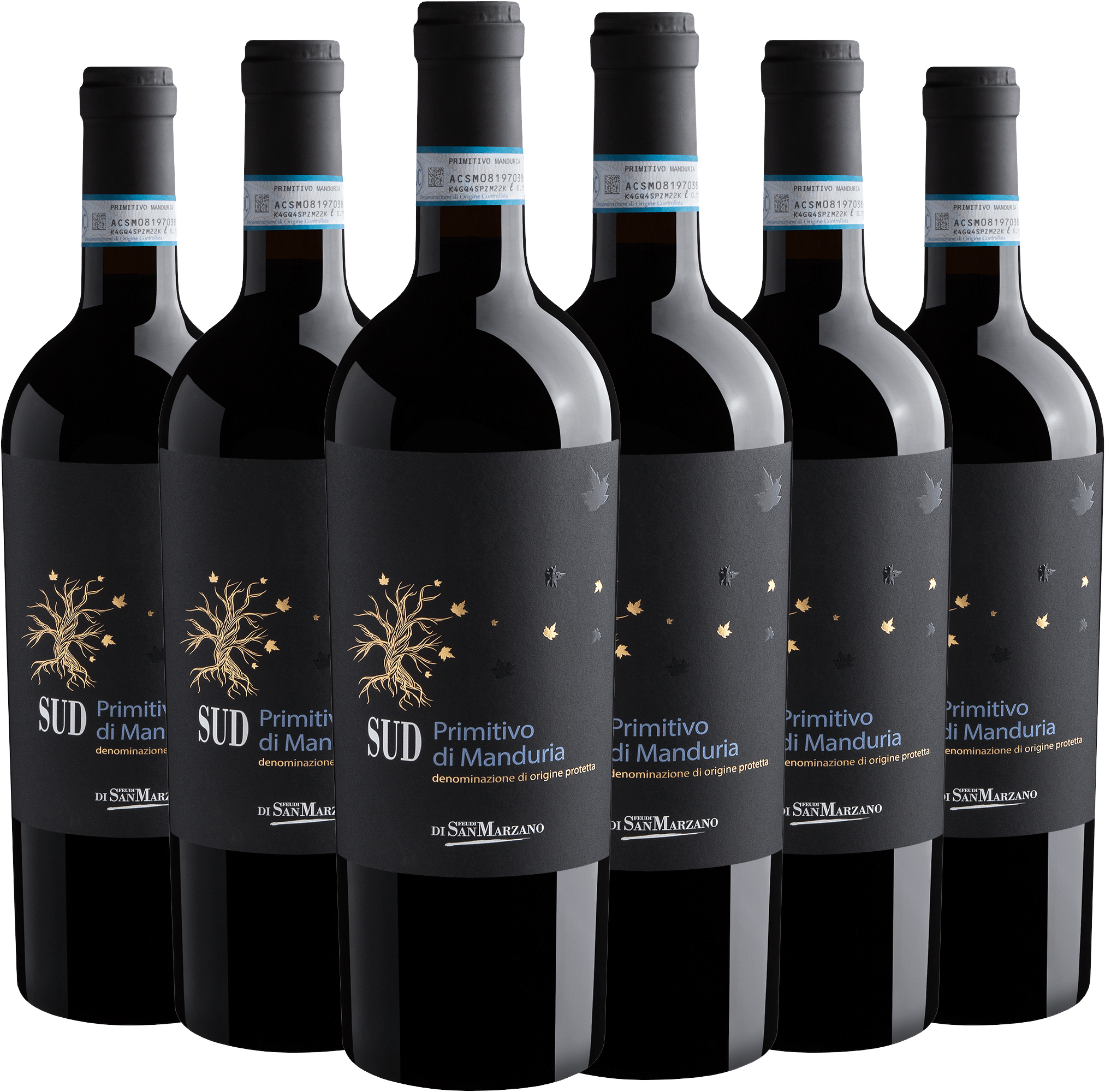 Kit 6 San Marzano Sud Primitivo di Manduria DOP por R$99,90 cada garrafa