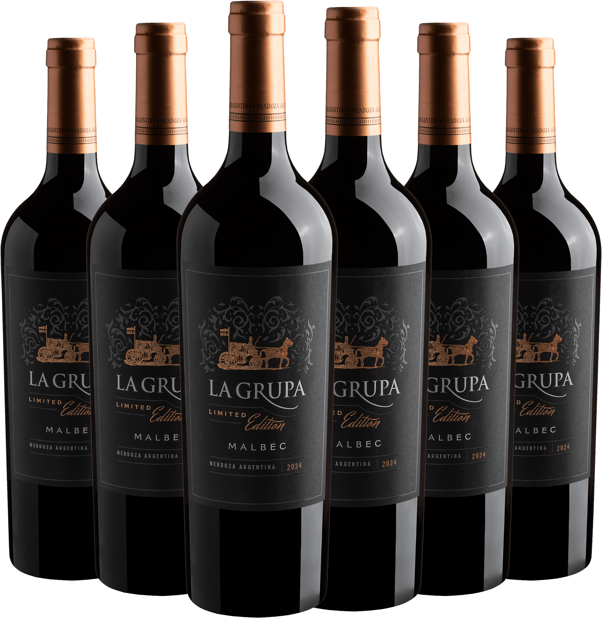 Kit 6 La Grupa Limited Edition Malbec por R$29,90 cada garrafa