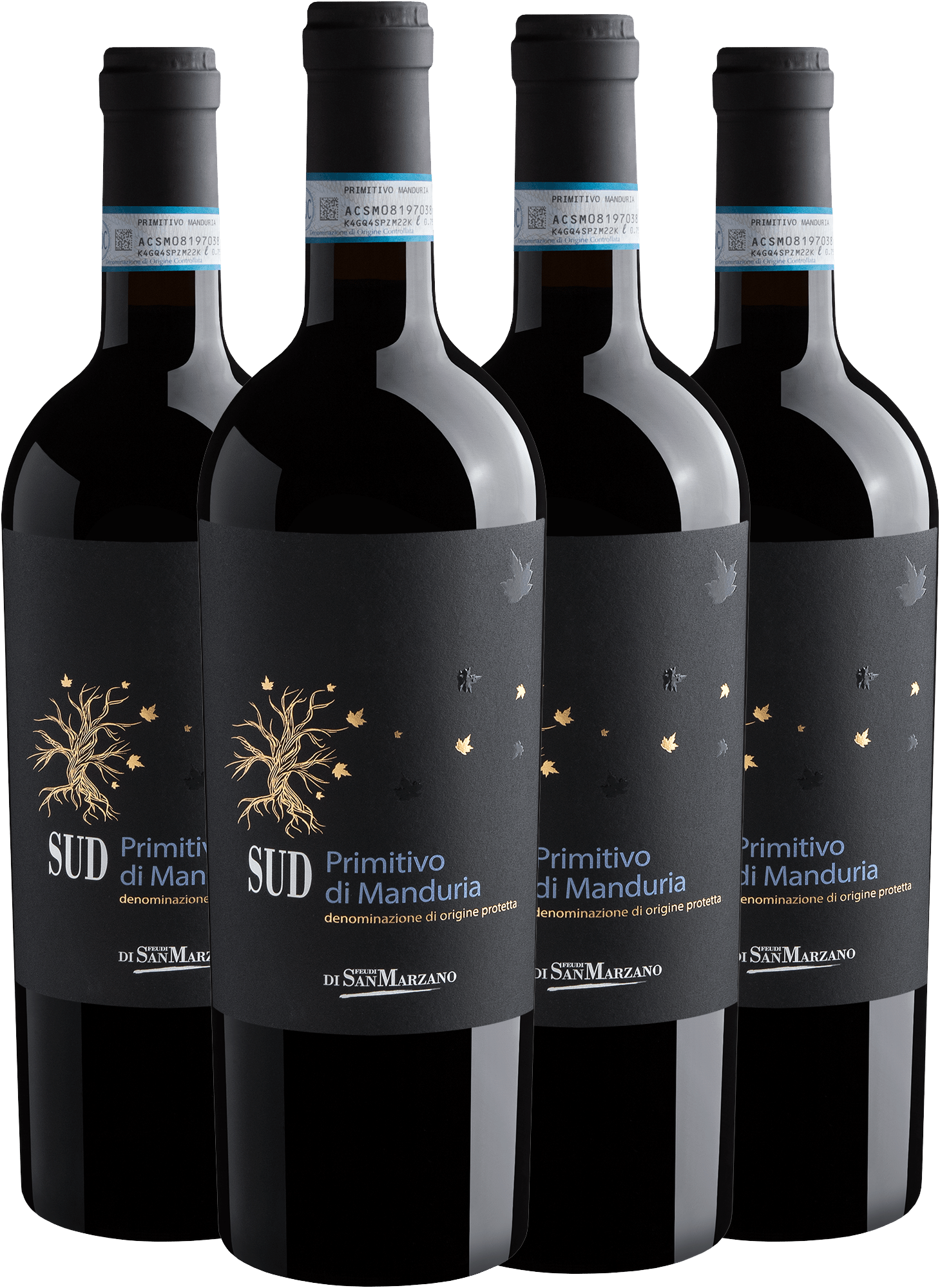 Kit 4 San Marzano Sud Primitivo di Manduria DOP por R$95,92 cada garrafa com cupom