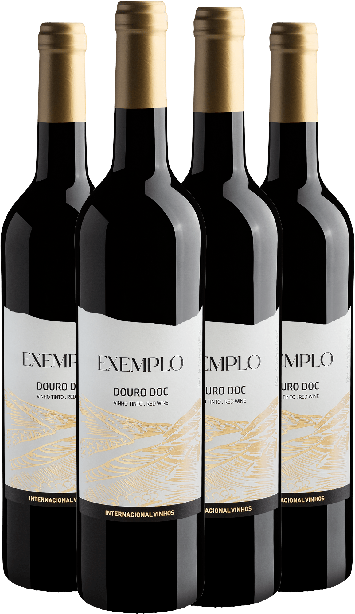 Kit 4 Exemplo Douro DOC por R$44,90 cada garrafa