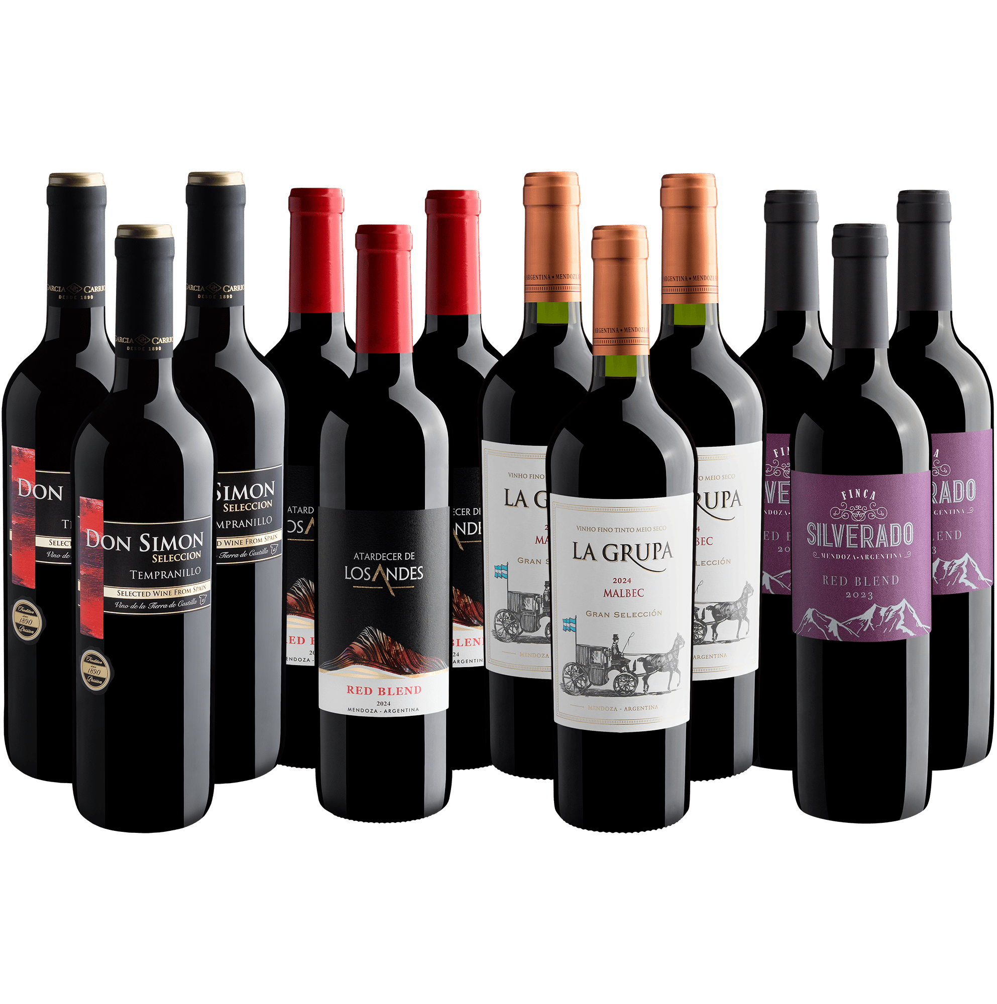 Kit Best Sellers da Evino | 12 garrafas por R$23,90 cada