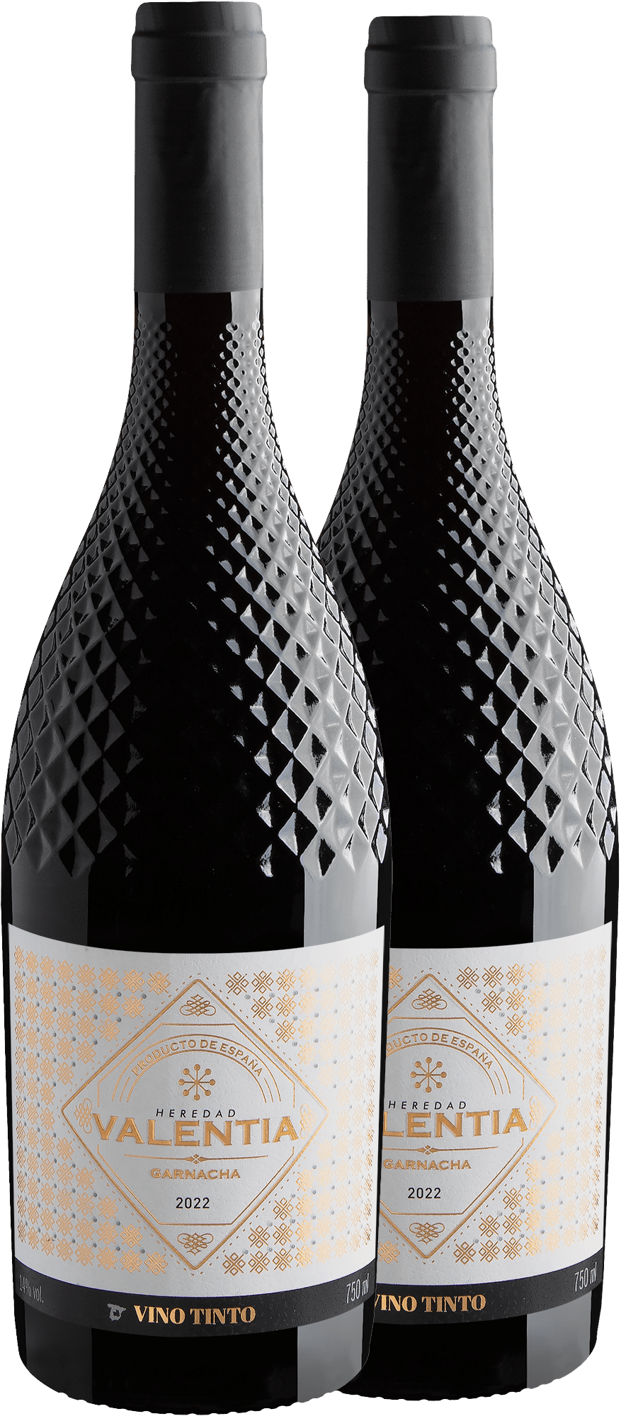 Kit 2 Heredad Valentia Garnacha IGP Vino de La Tierra de La Castilla por R$79,90 cada garrafa