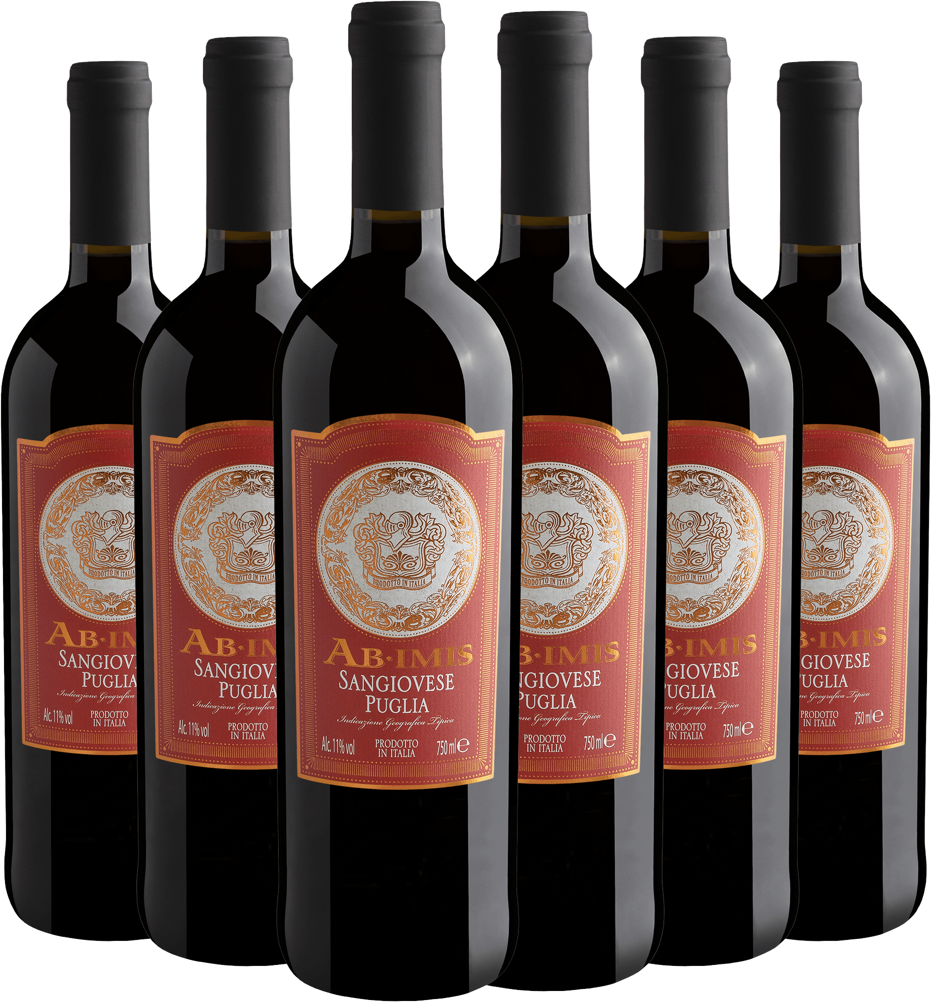 Kit 6 Ab-Imis Sangiovese Puglia IGT por R$42,90 cada garrafa