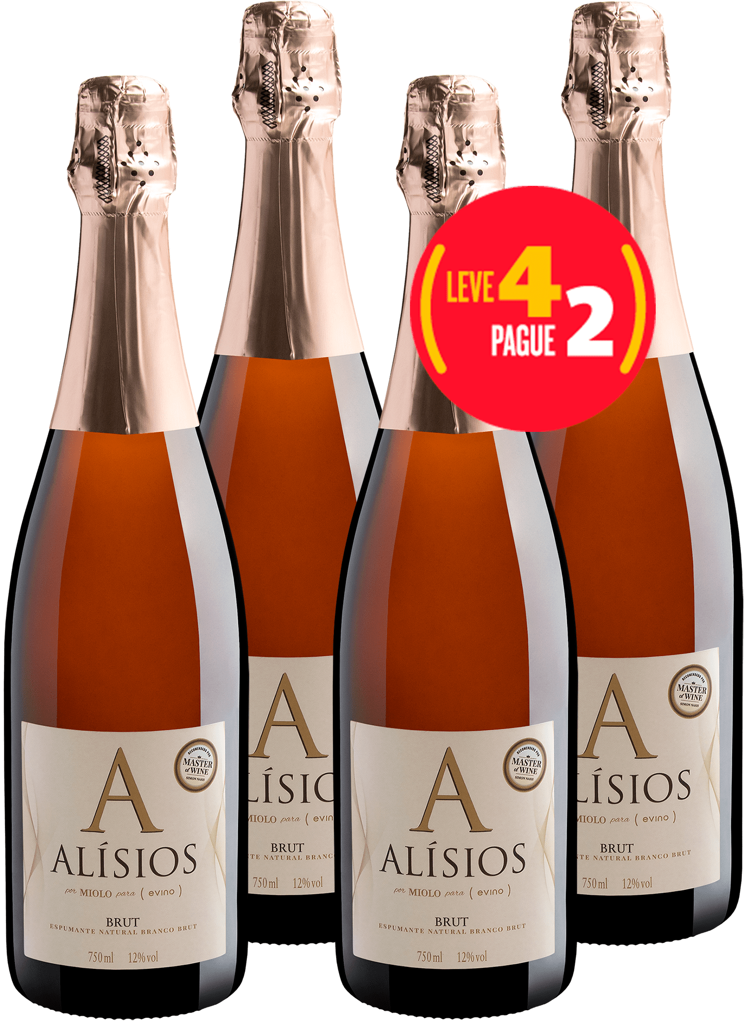 Kit Leve 4 Pague 2 Alísios Brut