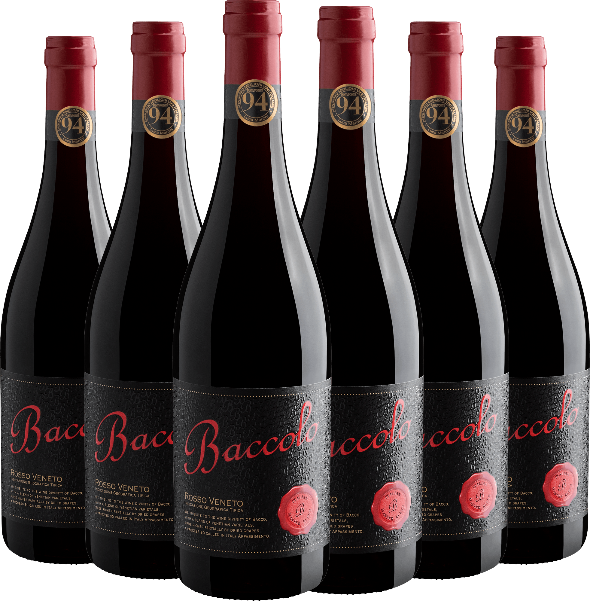 Kit 6 Baccolo Appassimento Rosso Veneto IGT