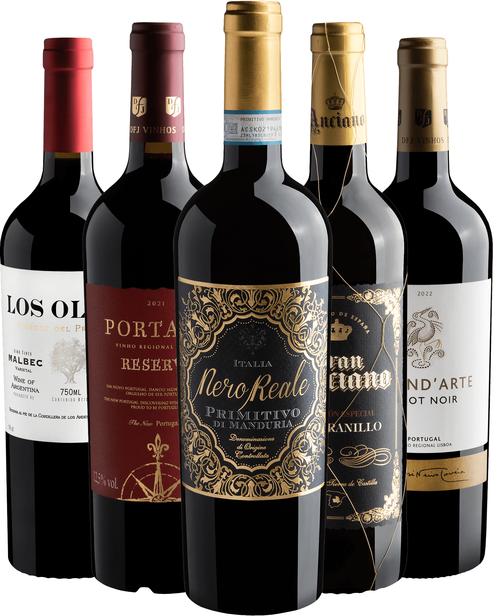 Kit 5 Best Sellers Premium por R$79,90 cada garrafa + Frete Grátis*