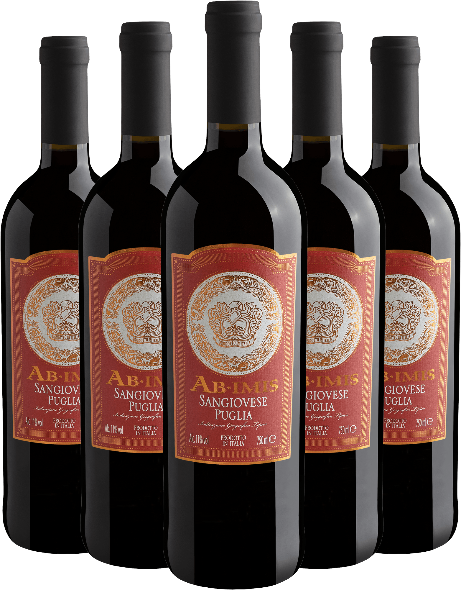 Kit 5 Ab-Imis Sangiovese Puglia IGT