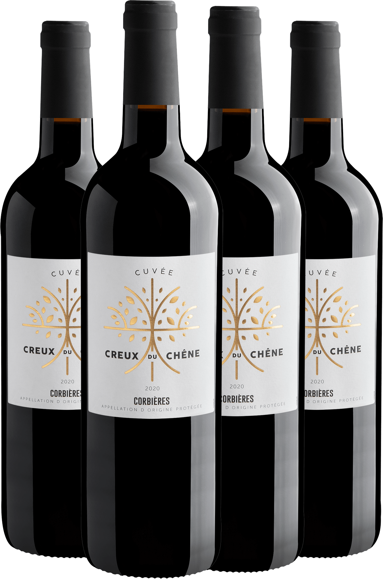 Kit 4 Cuvée Creux du Chêne Corbières AOP