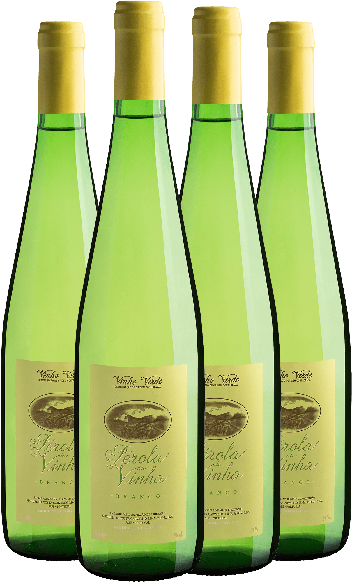 Kit 4 Pérola da Vinha Vinho Verde DOC por R$37,52 cada garrafa com cupom
