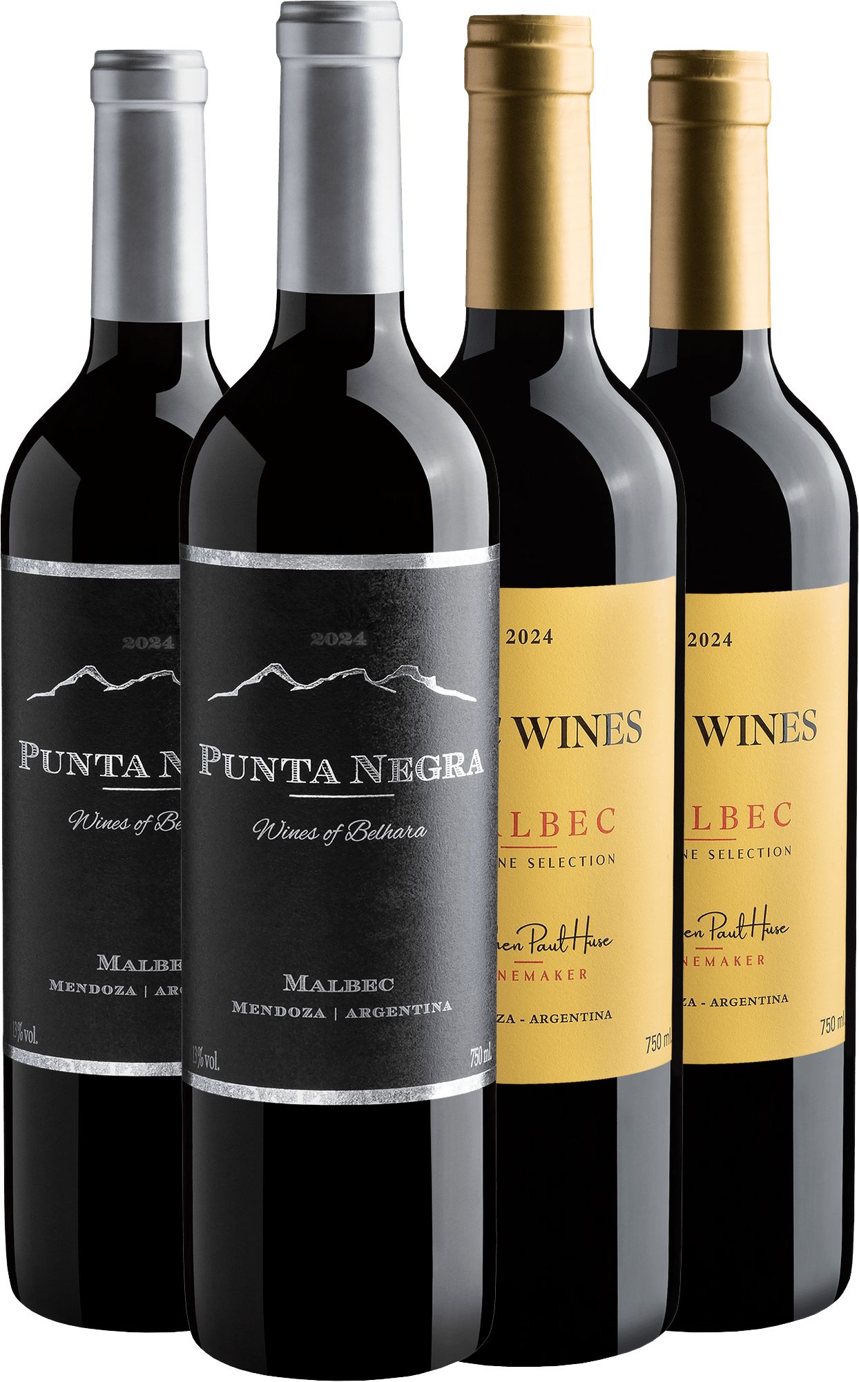 Kit Malbecs Premiados | 2 Punta Negra + 2 Epic Wines por R$39,92 cada garrafa com cupom + Frete Grátis*