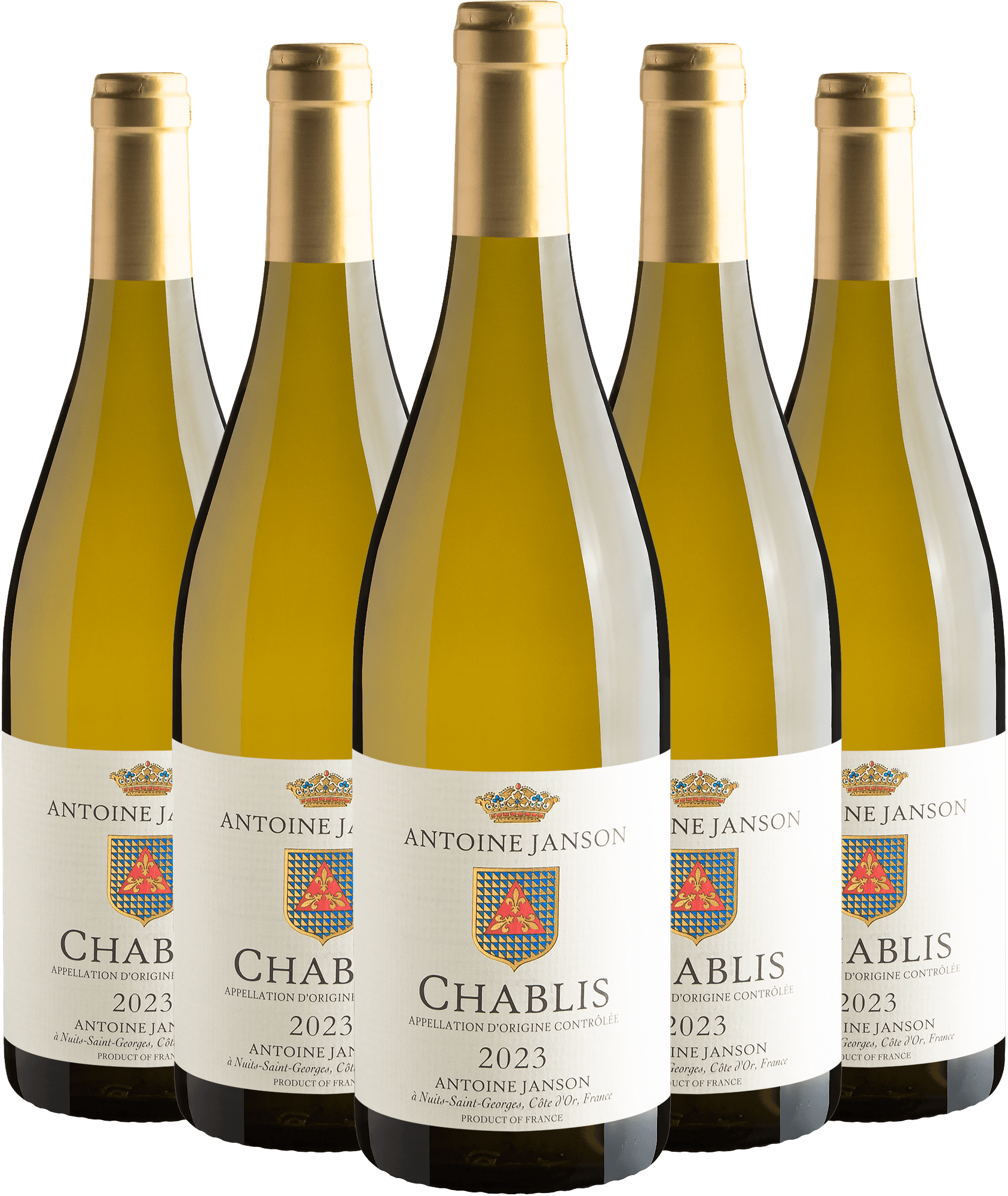 Kit 5 Antoine Janson Chablis AOC