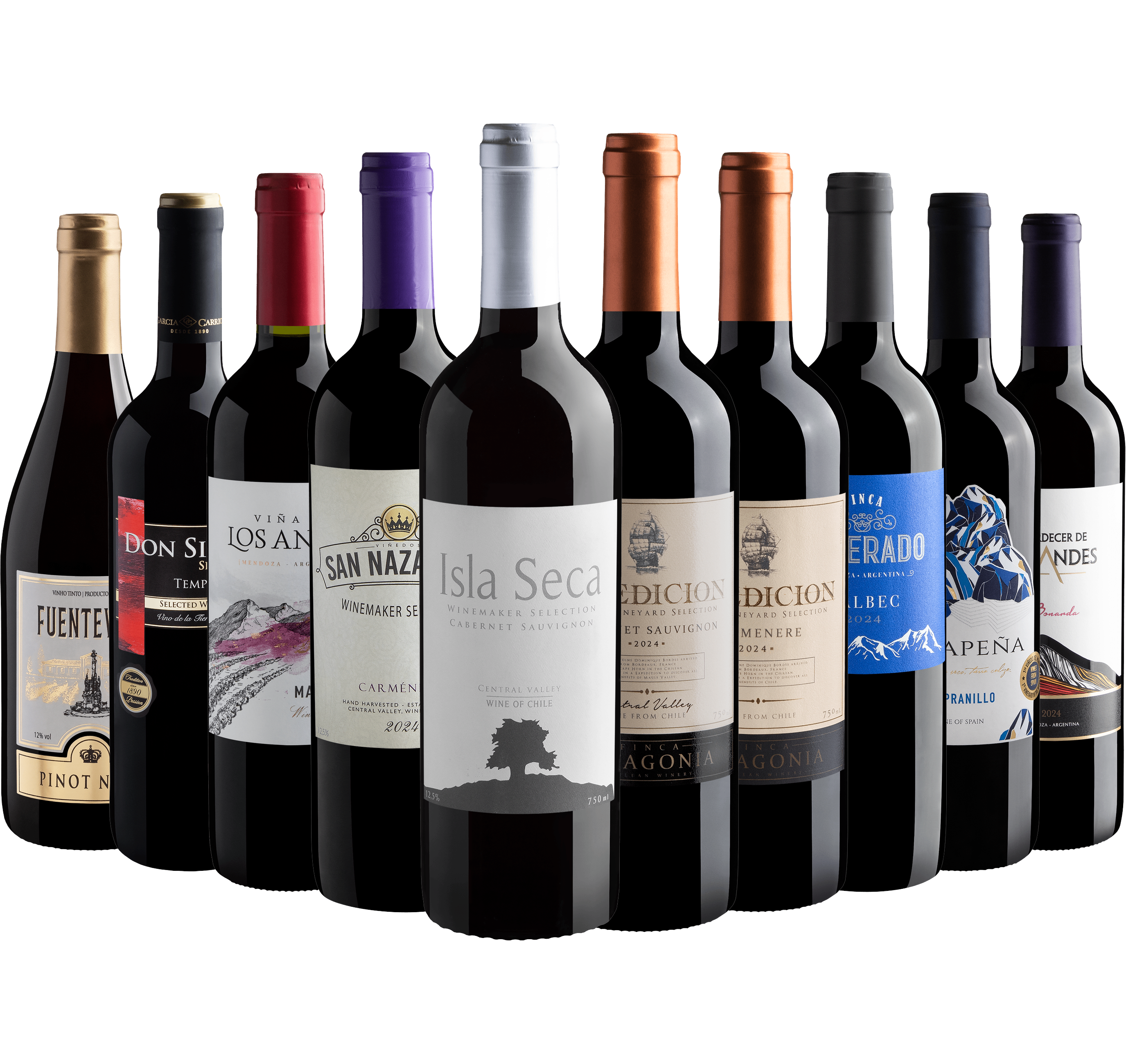 Kit Uvas Ícones | 10 garrafas por R$27,90 cada garrafa