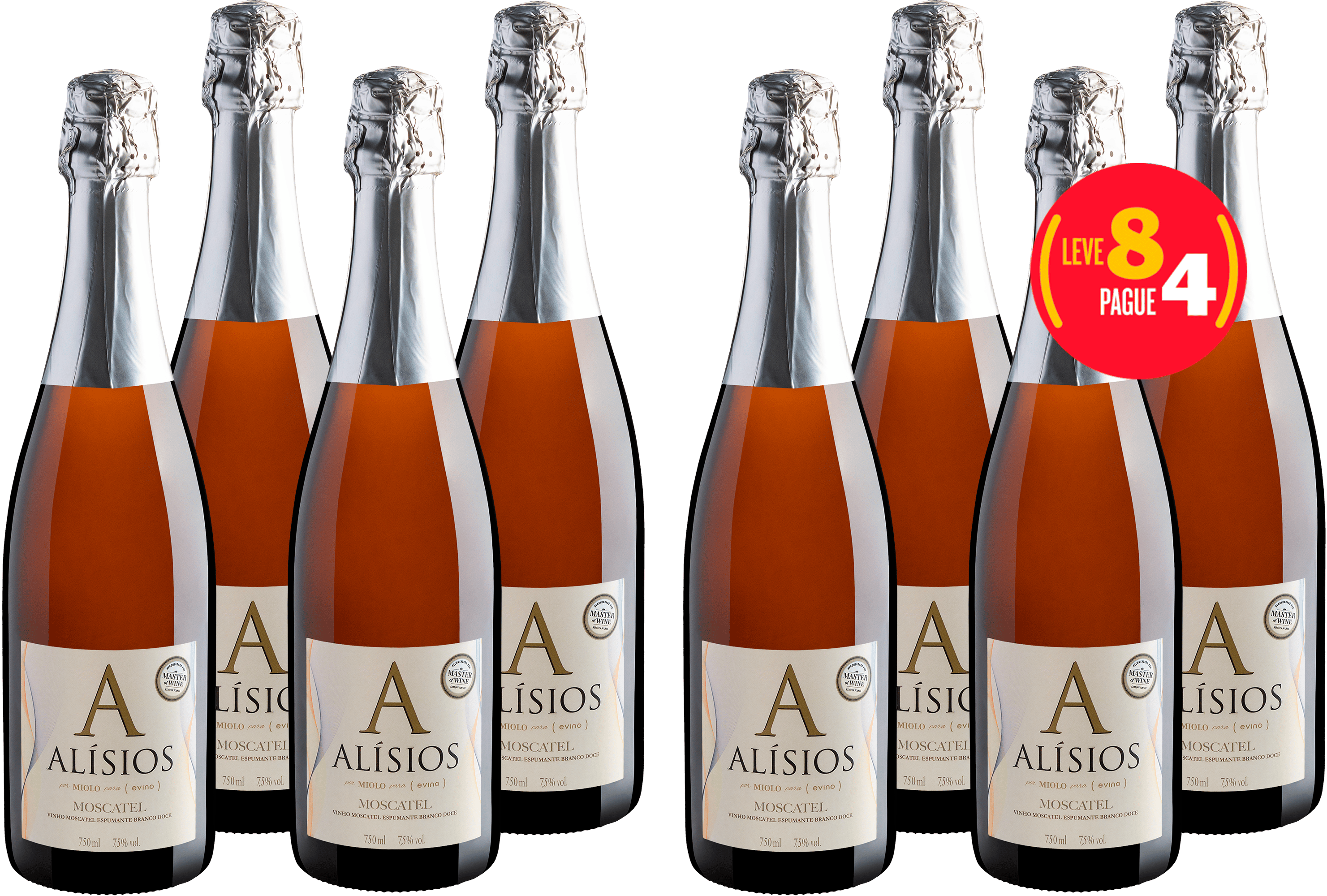 Kit Leve 8 Pague 4 Alísios Moscatel