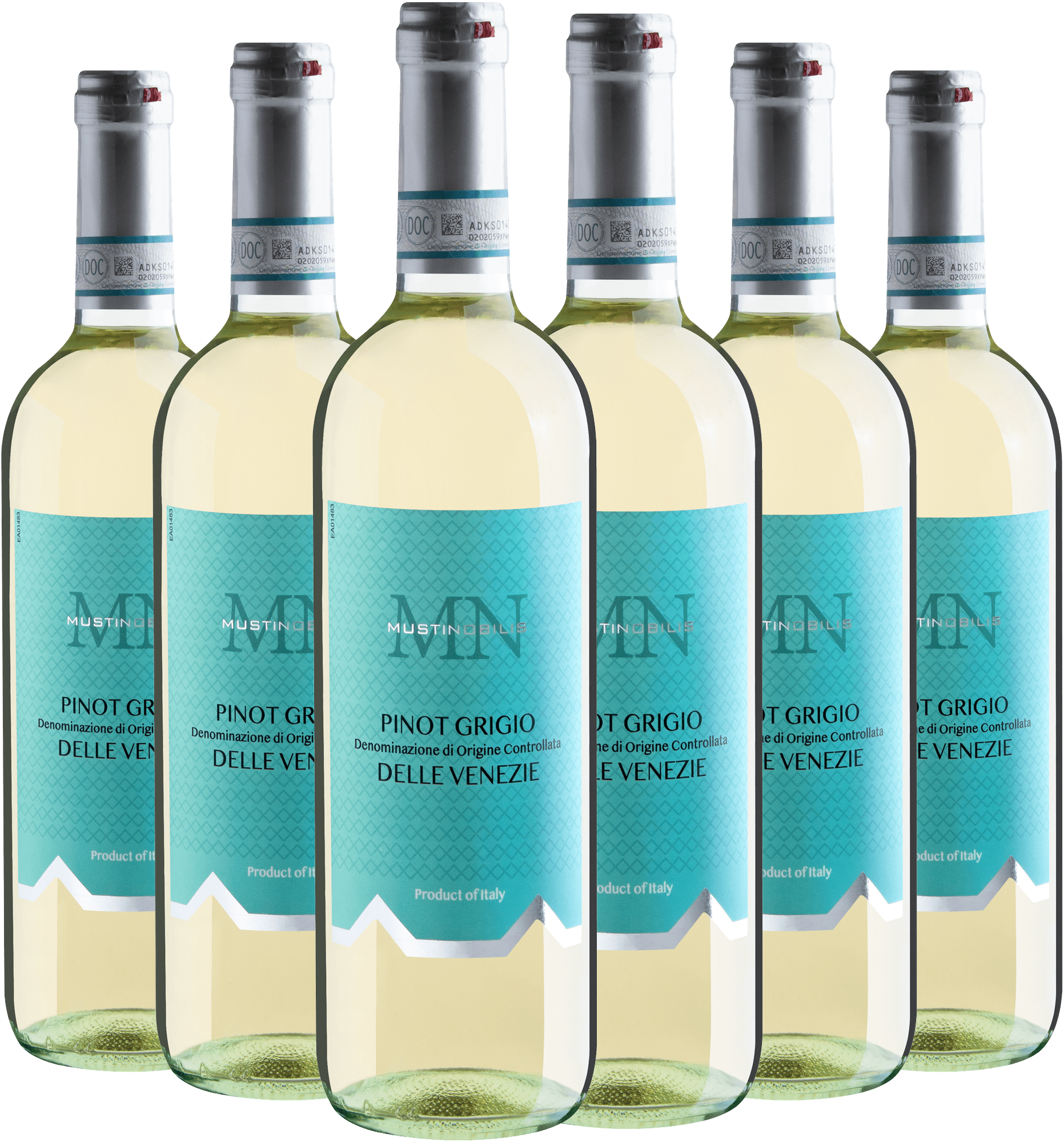 Kit 6 Musti Nobilis Pinot Grigio delle Venezie DOC