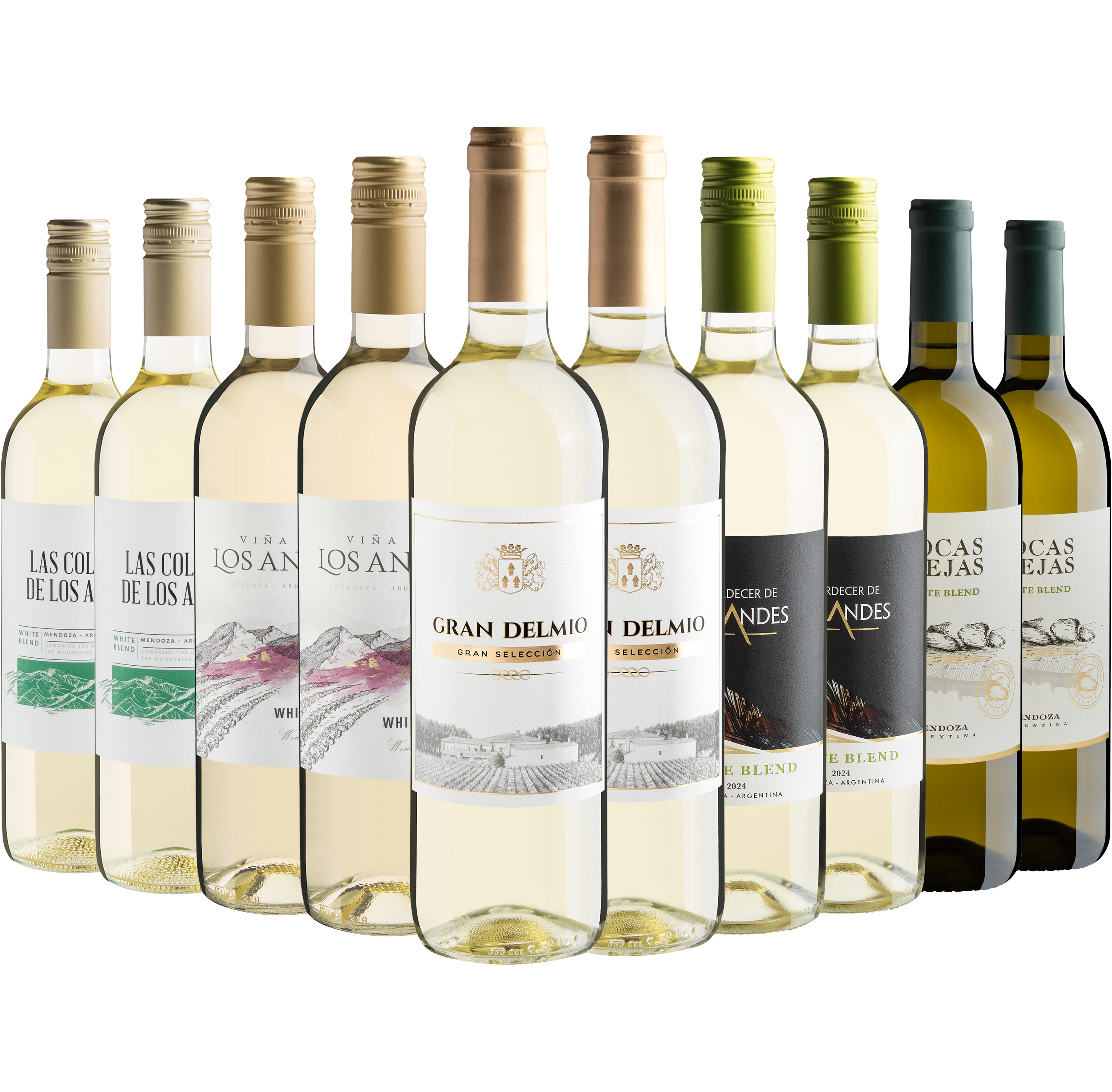 Kit Vinhos Brancos | 10 garrafas por R$26,90 cada*