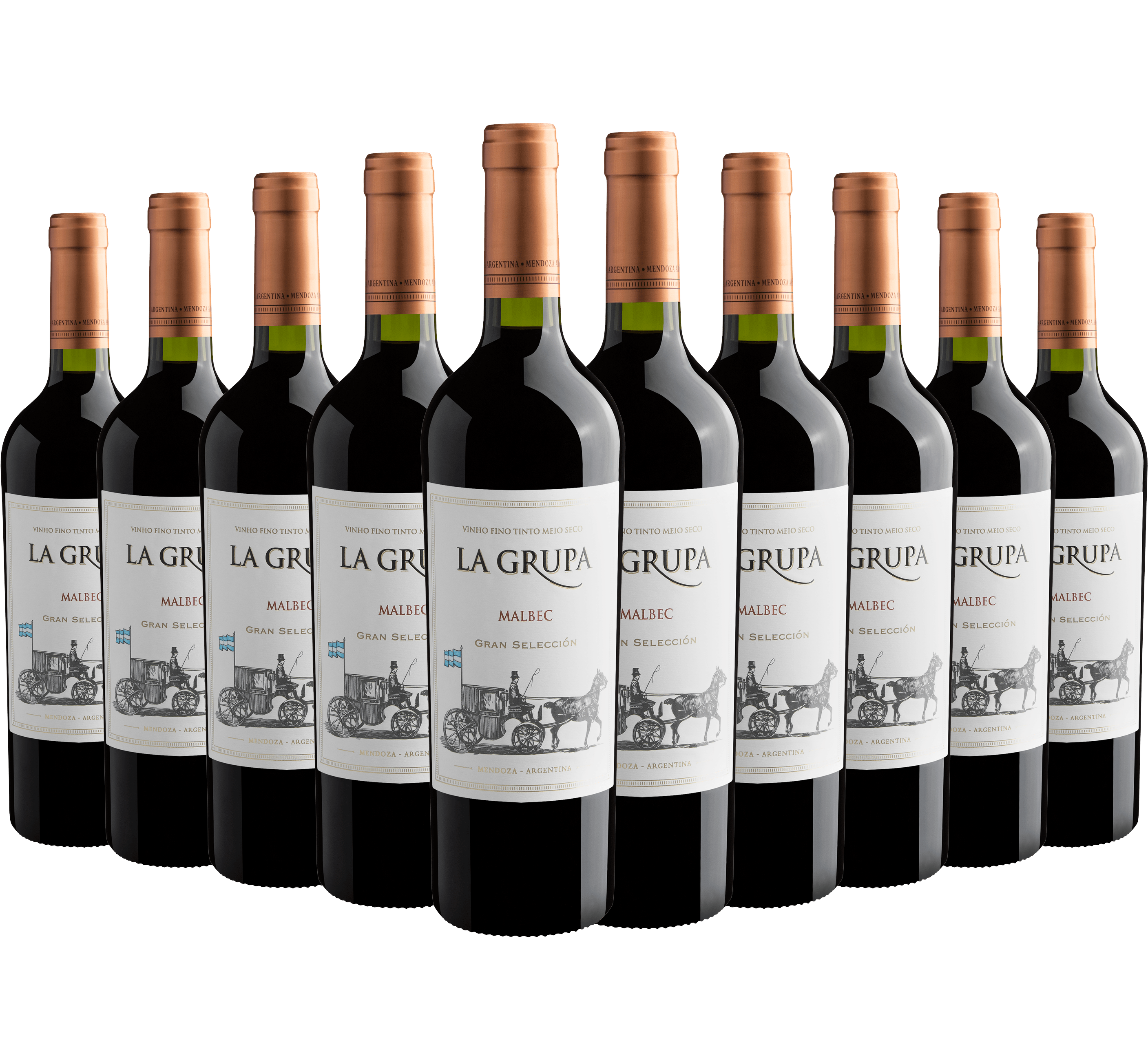 Kit 10 La Grupa Gran Selección Malbec*