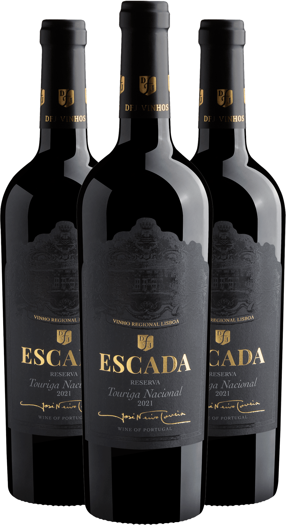 Kit 3 Escada Reserva Touriga Nacional