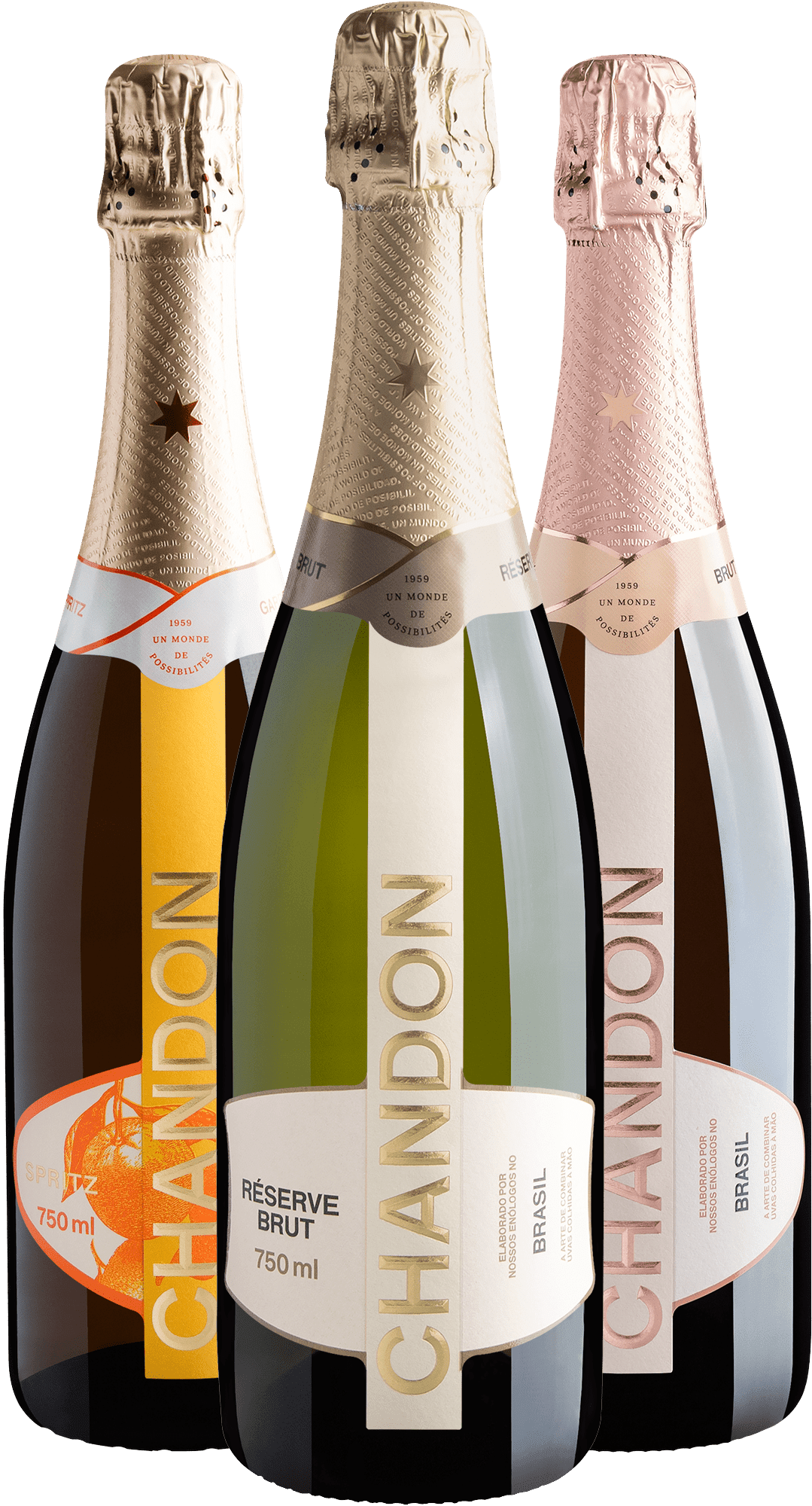 Kit Chandon | 3 garrafas por R$114,90 cada