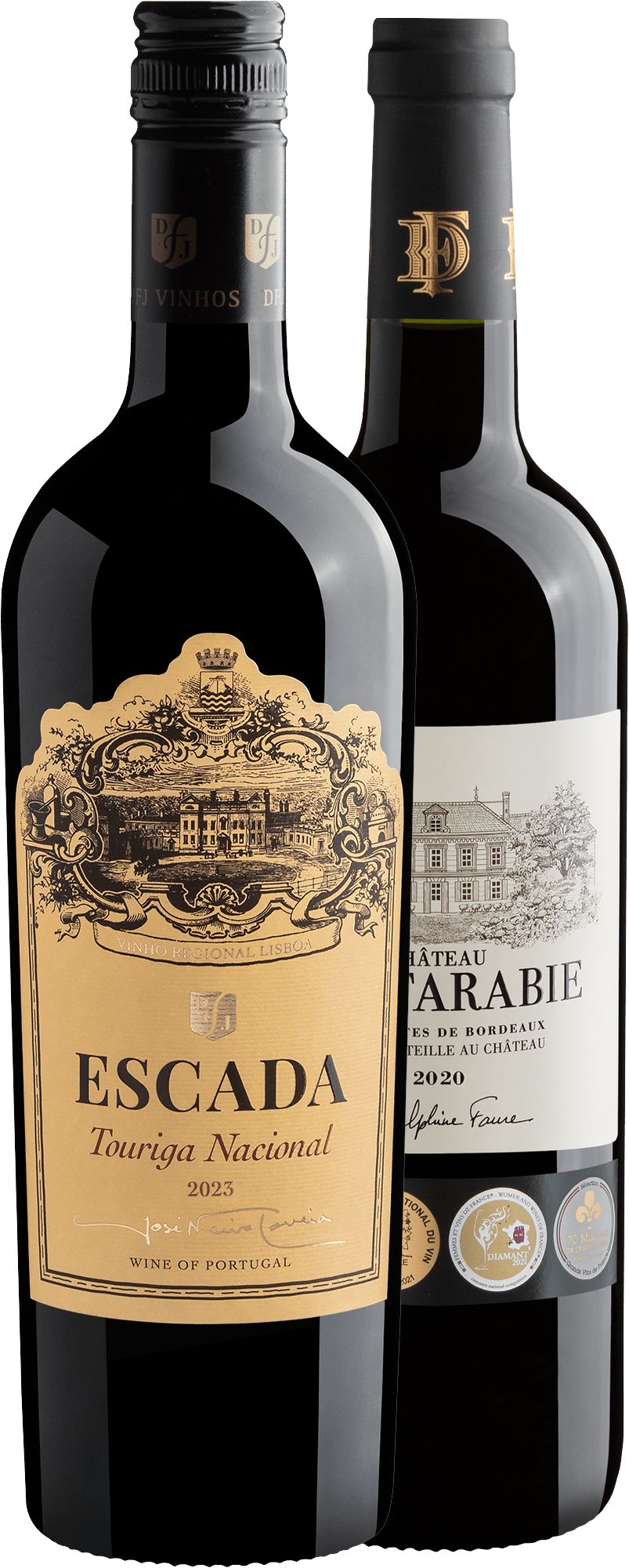 Kit 2 Vinhos Medalhas De Ouro por R$84,90 cada garrafa