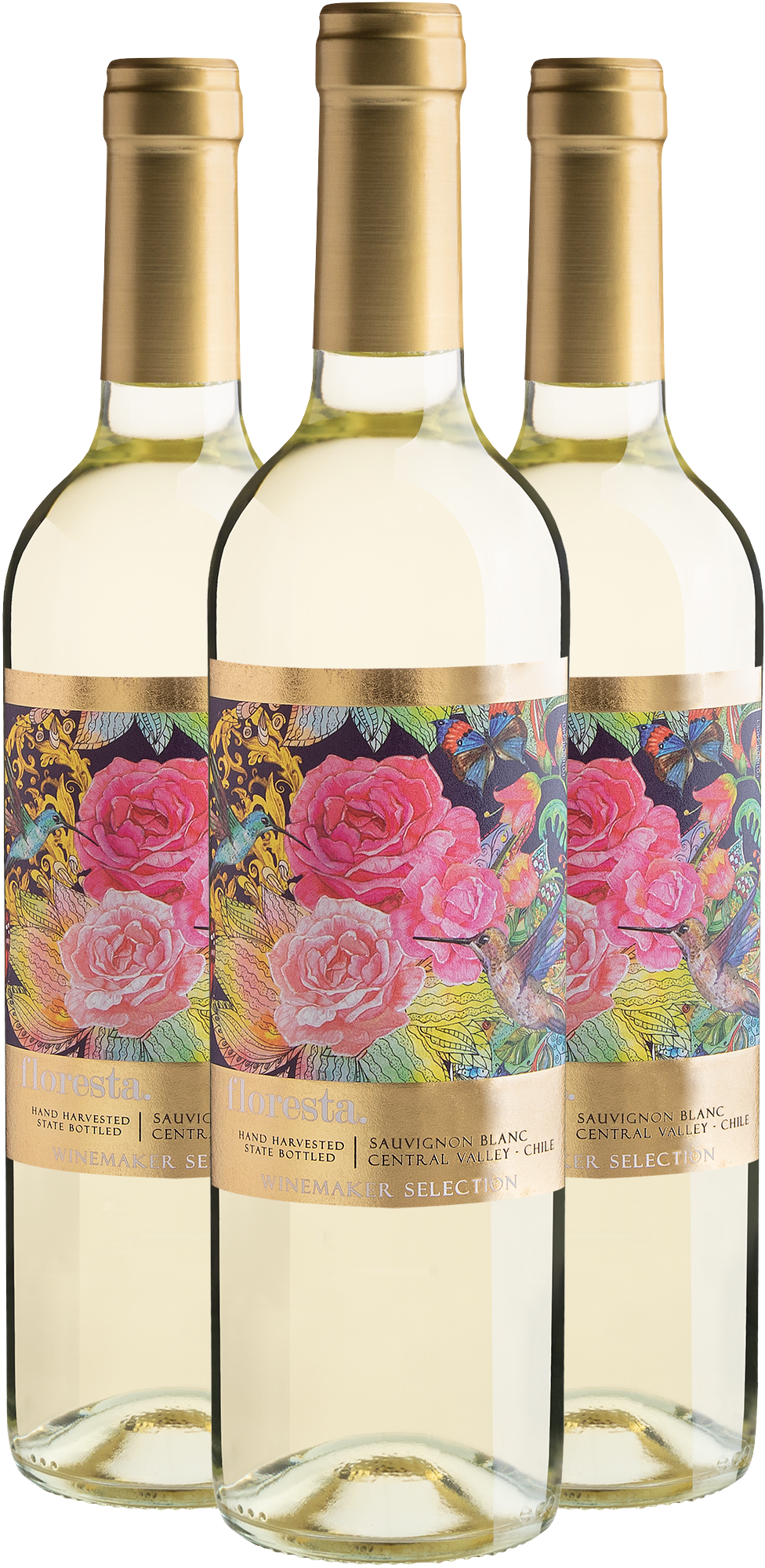 Kit 3 Floresta Winemaker Selection Sauvignon Blanc