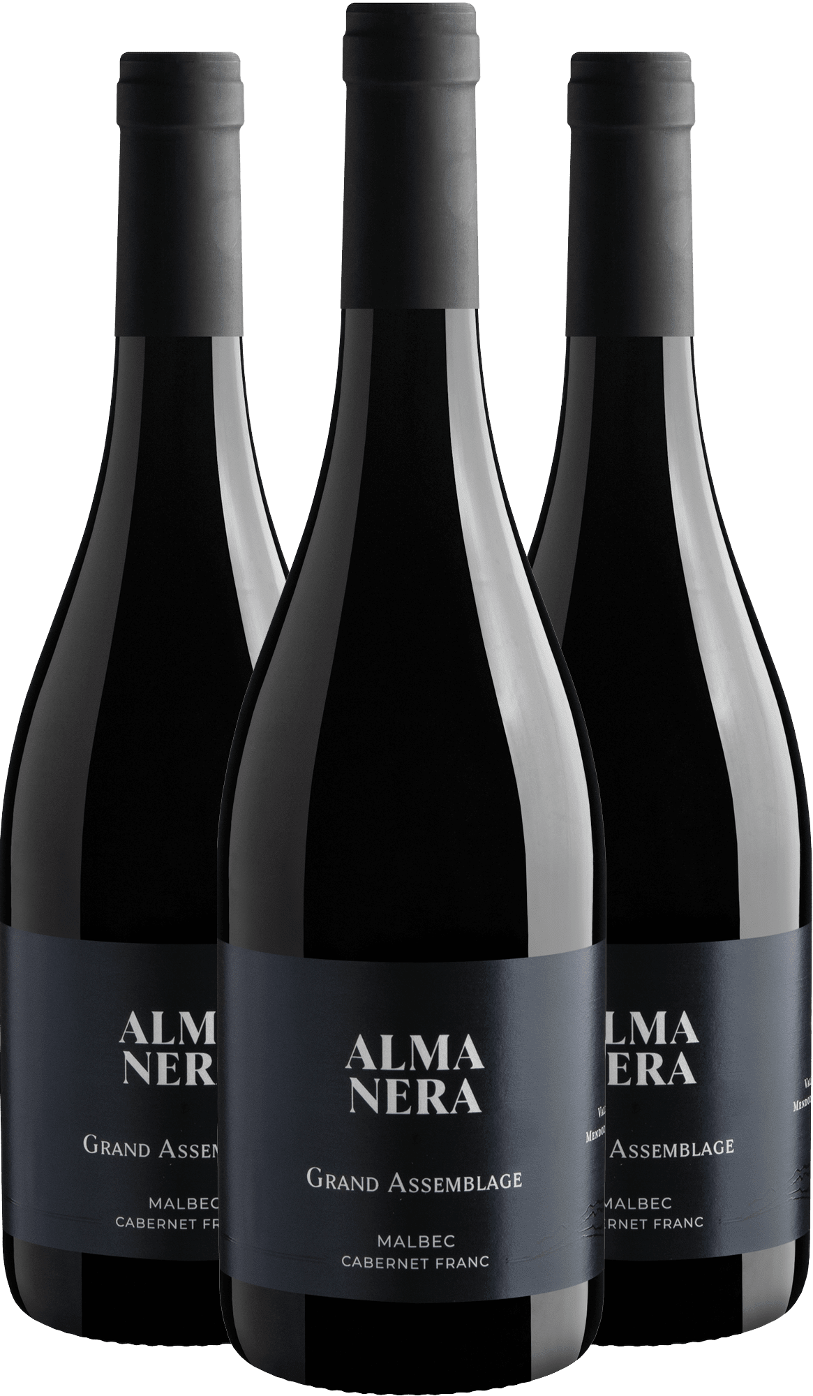 Kit 3 Alma Nera Grand Assemblage Malbec-Cabernet Franc