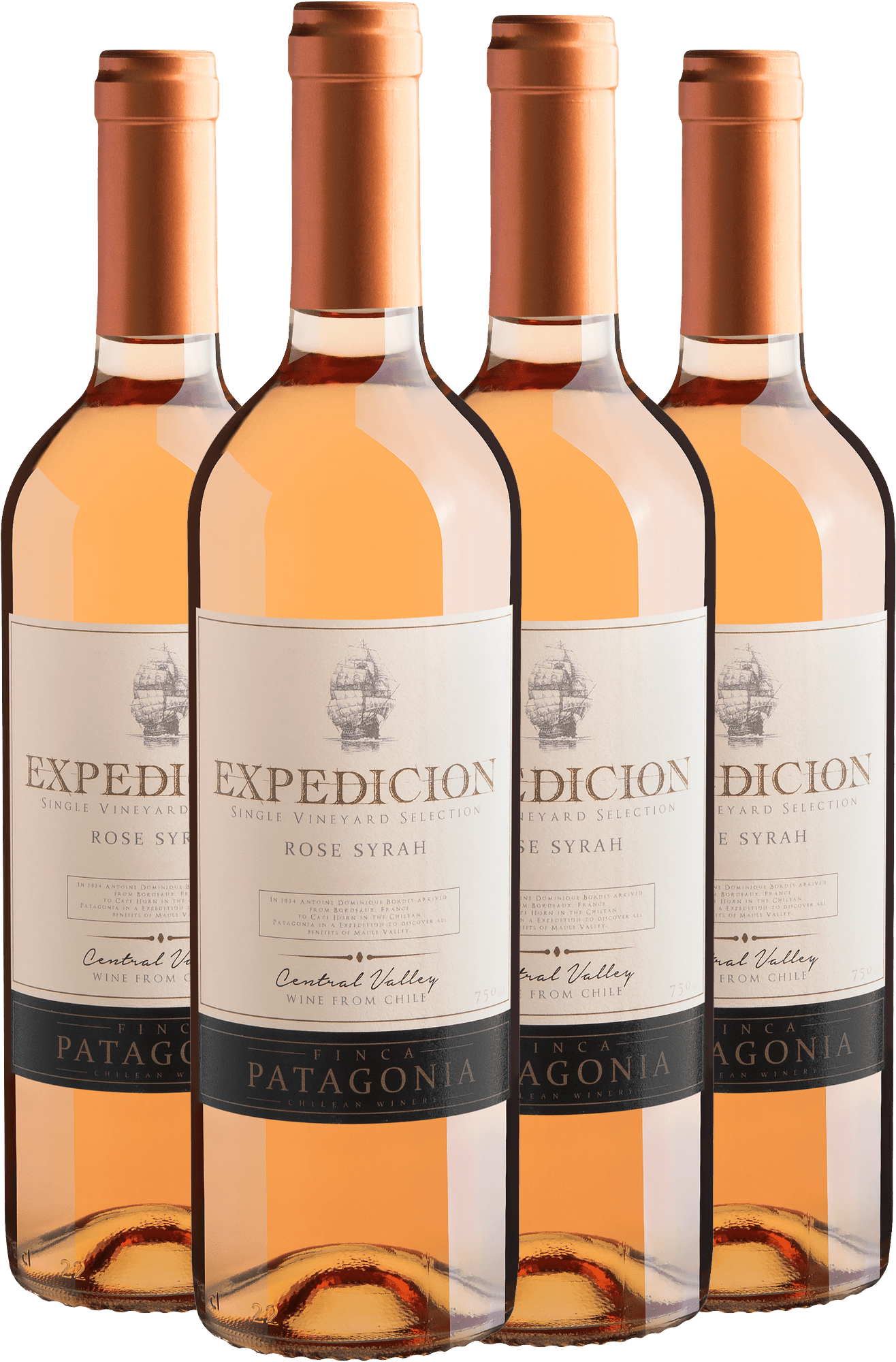 Kit 4 Finca Patagonia Expedicion Syrah Rosé