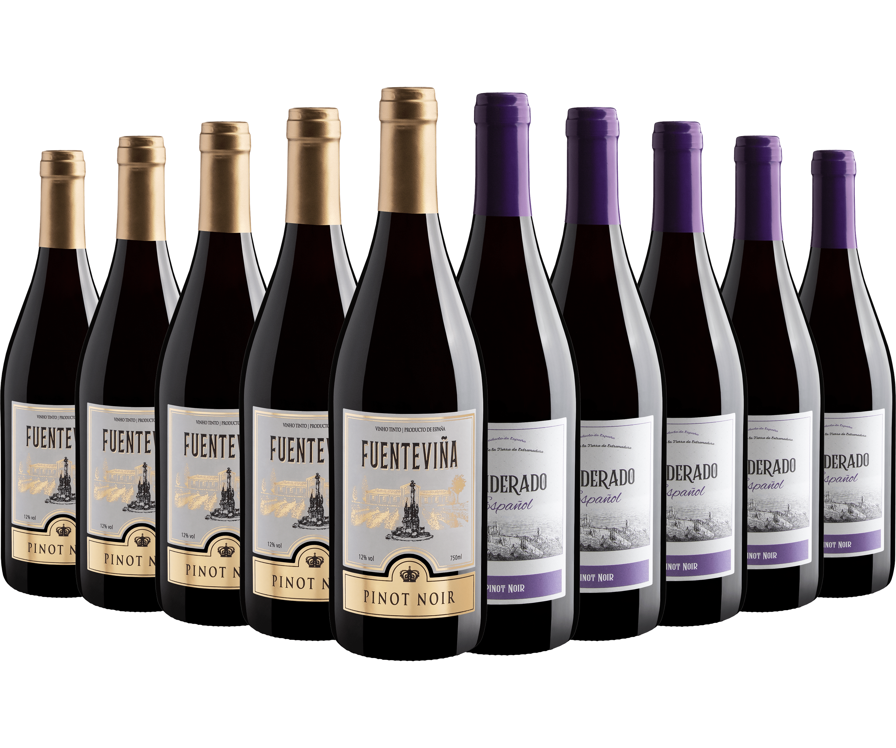 Kit Pinot Noir | 5 Fuenteviña + 5 Ponderado