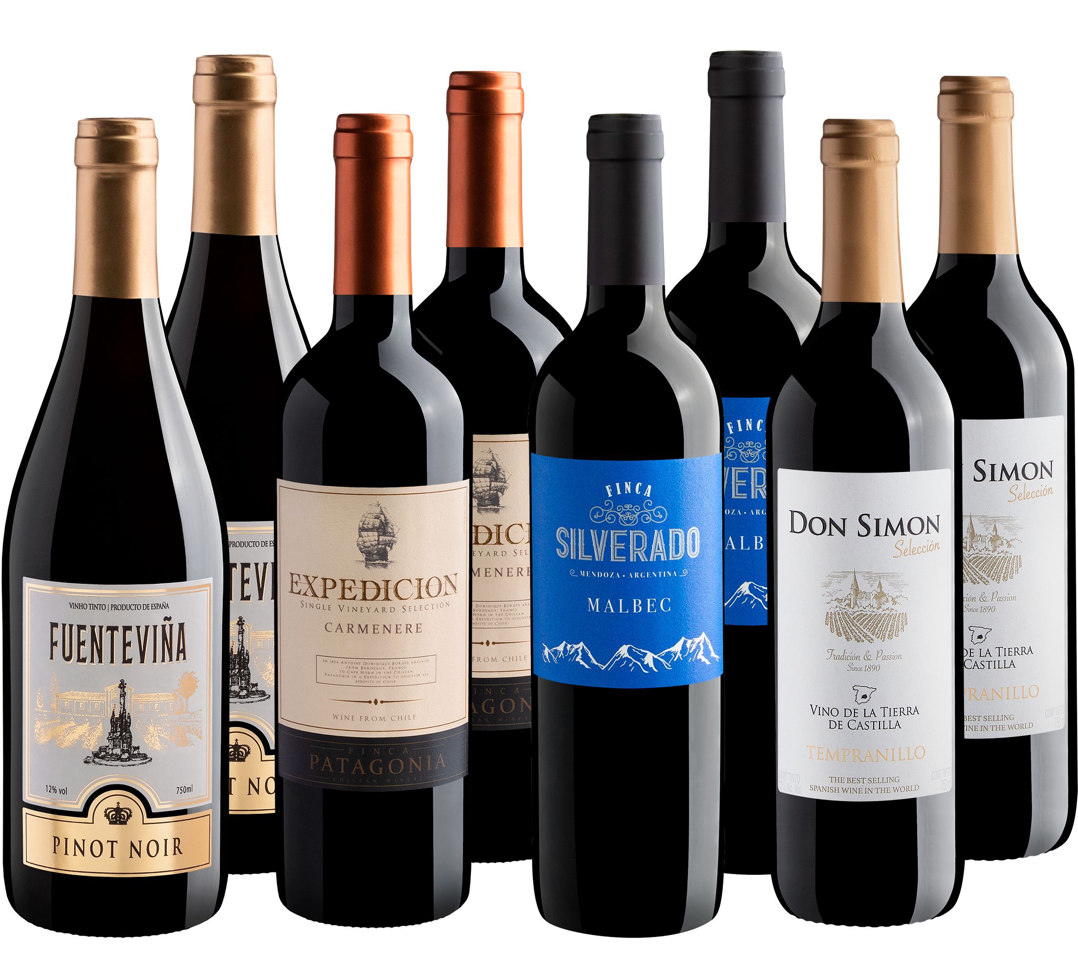 Kit Best Sellers em Dobro | 8 garrafas por R$29,90 cada