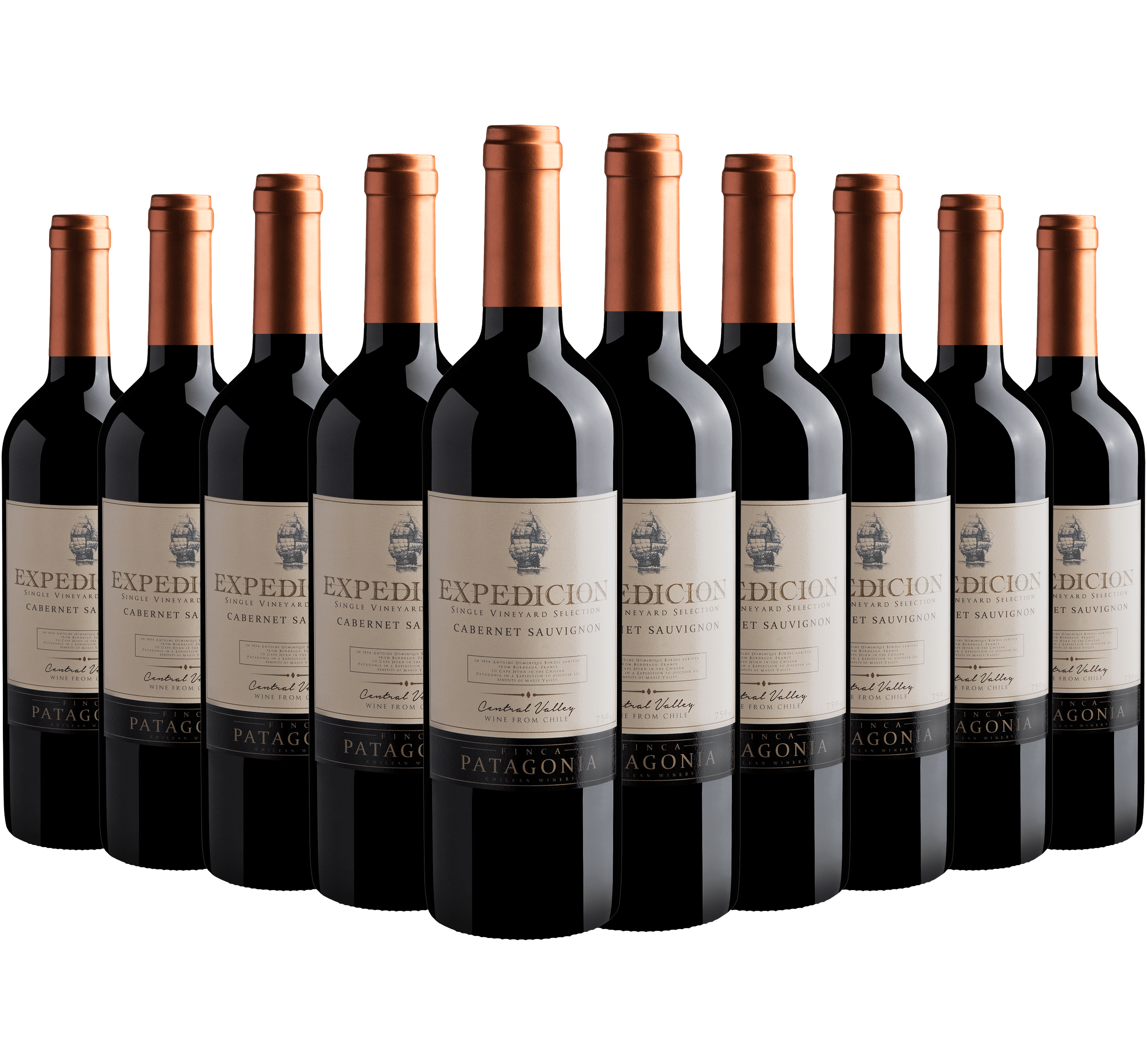 Kit 10 Finca Patagonia Expedicion Cabernet Sauvignon*