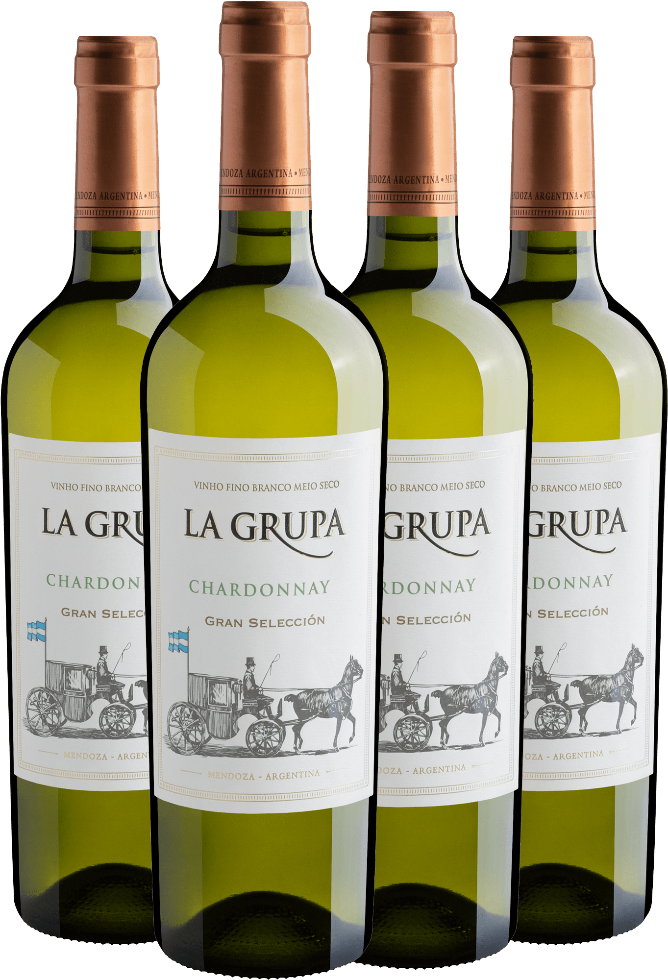 Kit 4 La Grupa Gran Selección Chardonnay