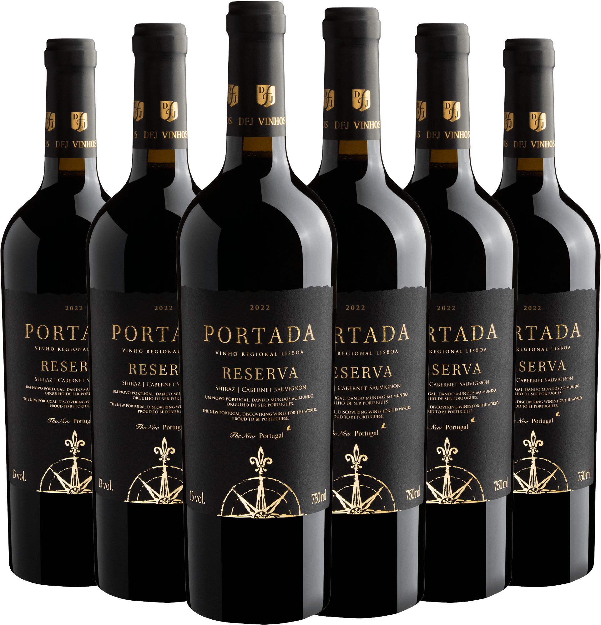 Kit 6 Portada Reserva Black Shiraz | Cabernet Sauvignon