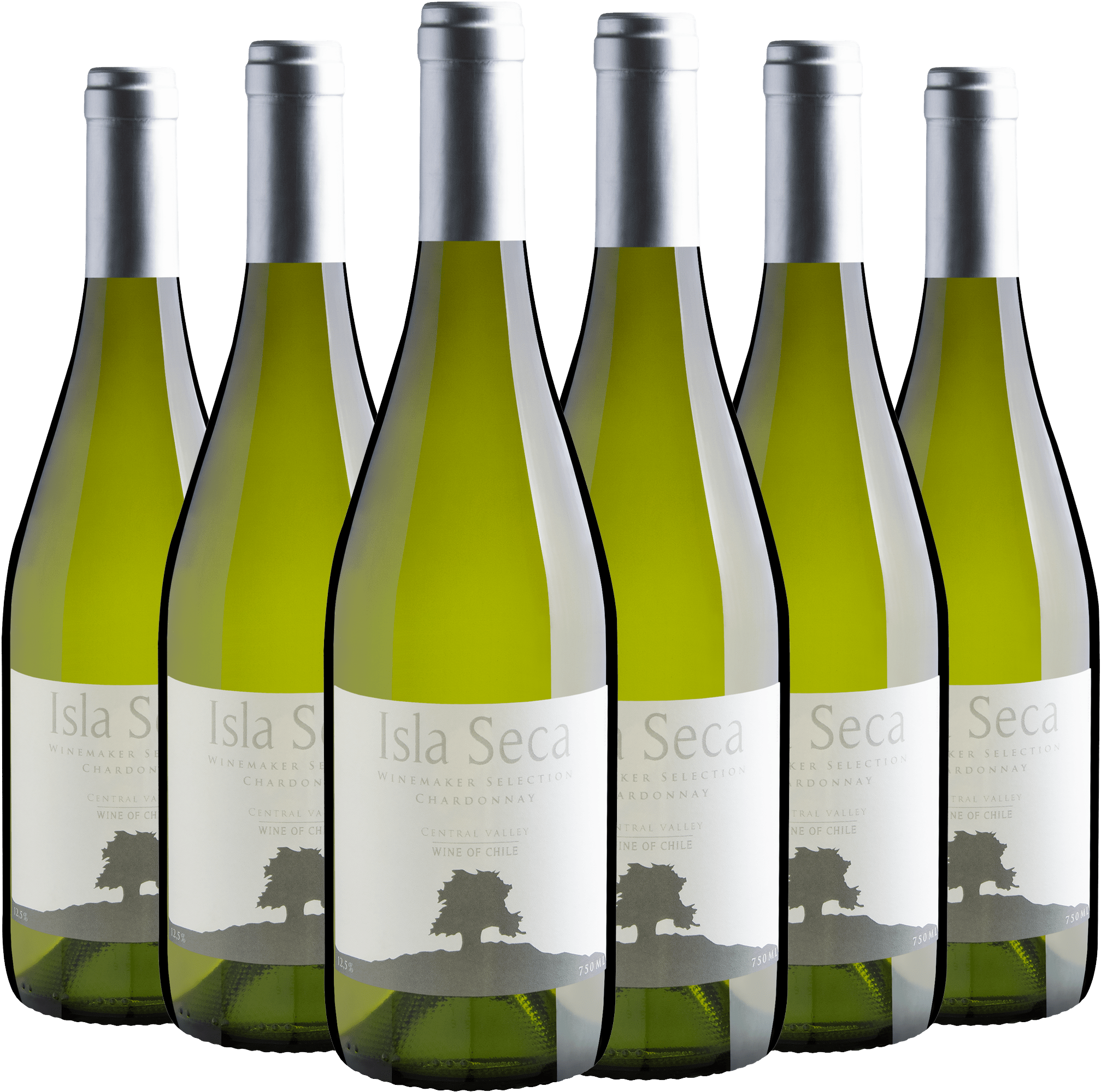 Kit 6 Isla Seca Winemaker Selection Chardonnay Central Valley D.O.