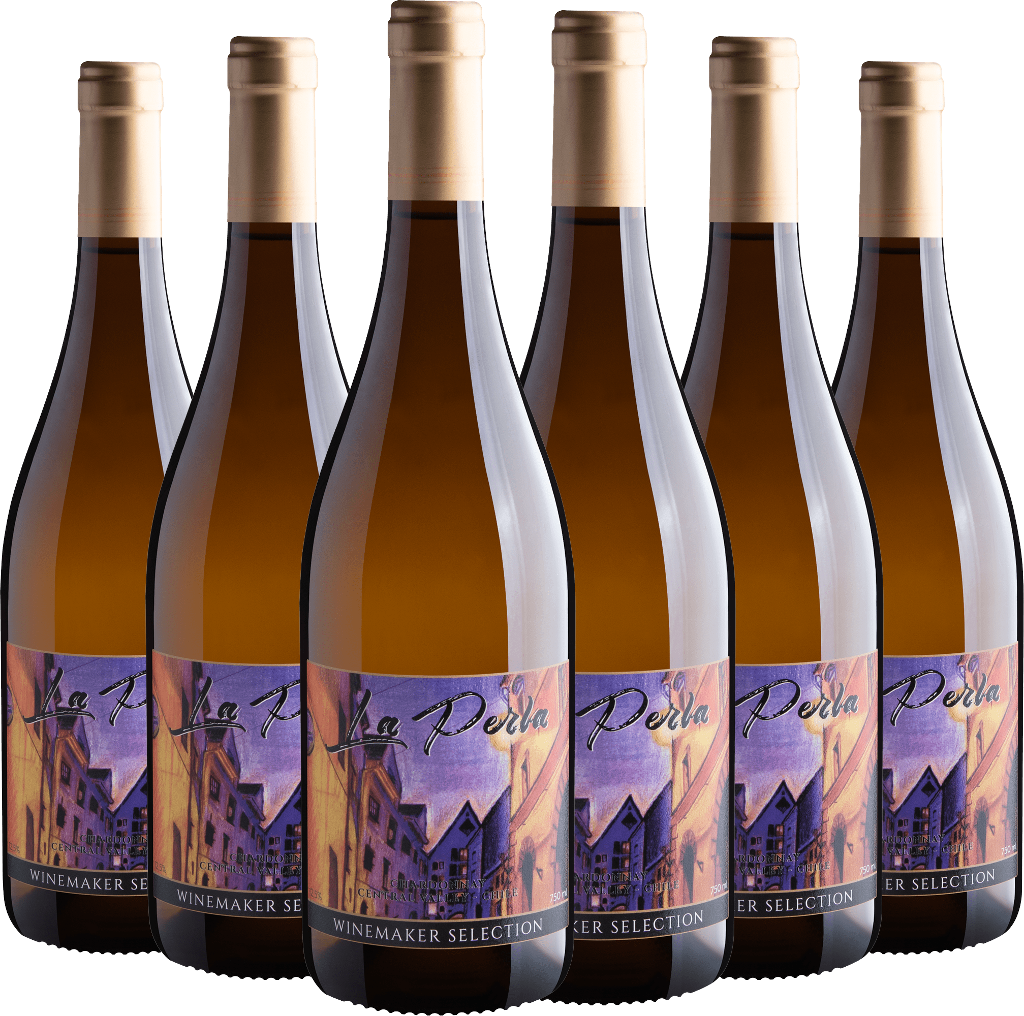 Kit 6 La Perla Winemaker Selection Chardonnay