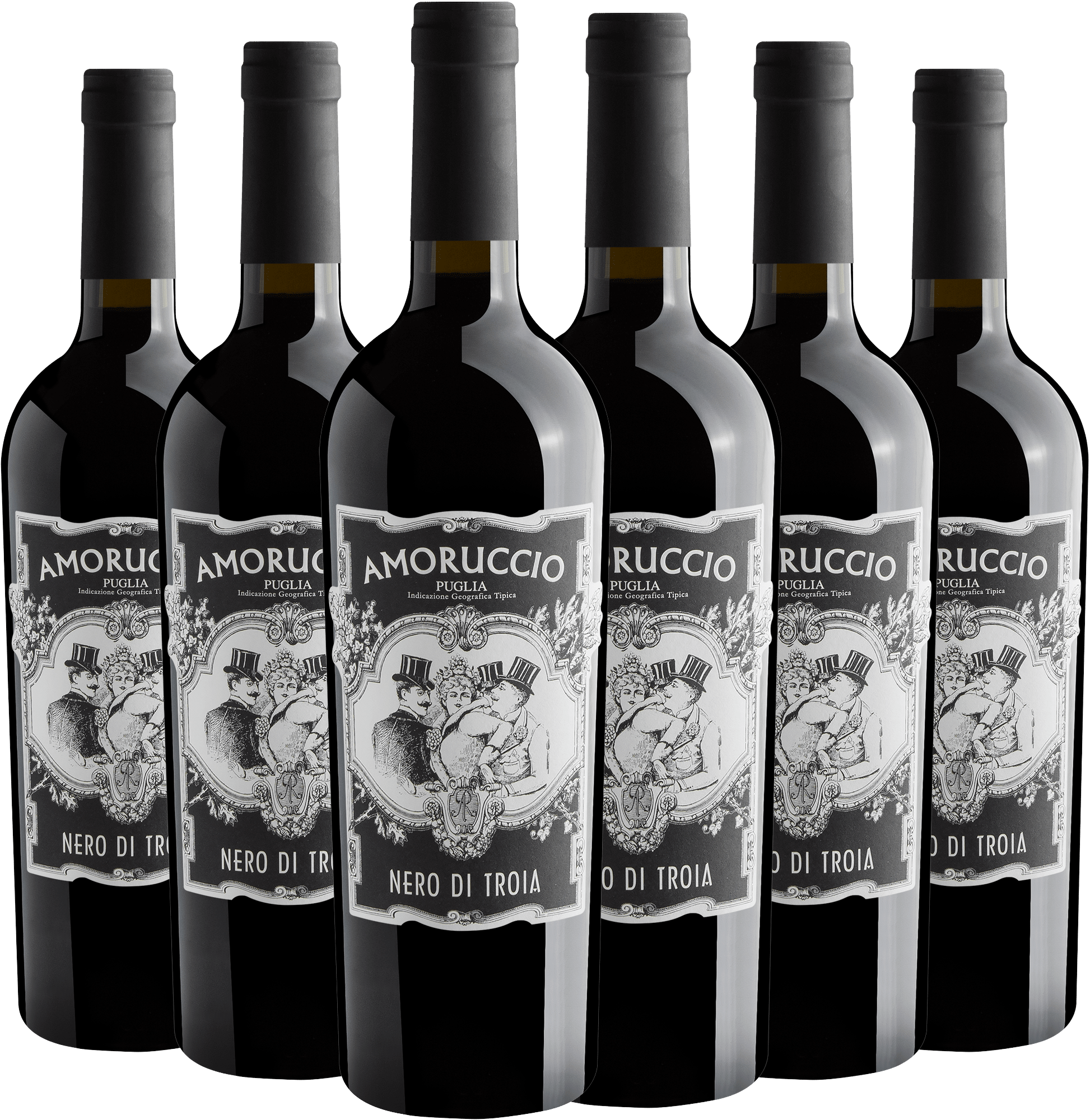 Kit 6 Amoruccio Nero di Troia Puglia