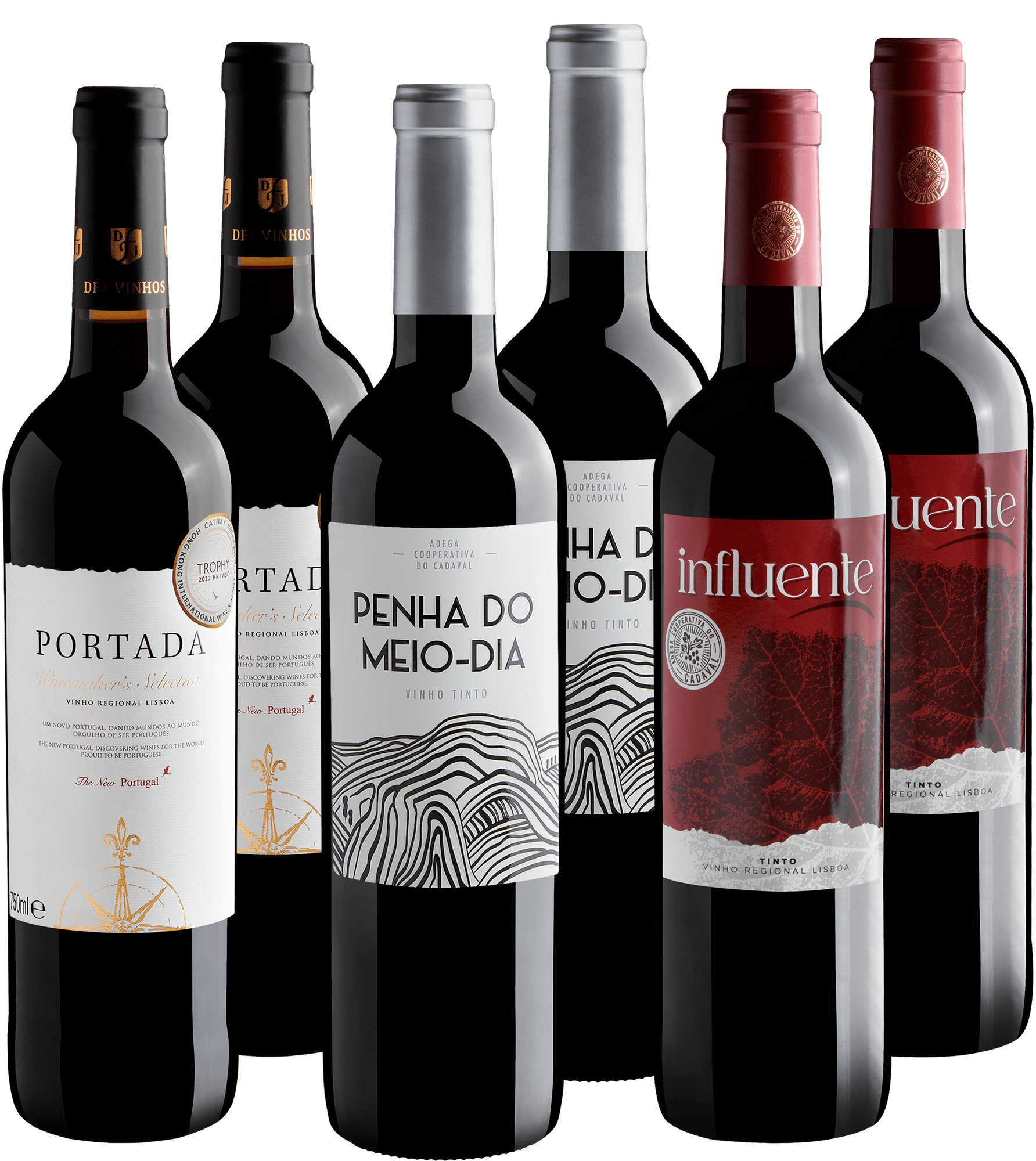 Kit Portugueses Premiados em Dobro | 6 garrafas por R$40,90 cada