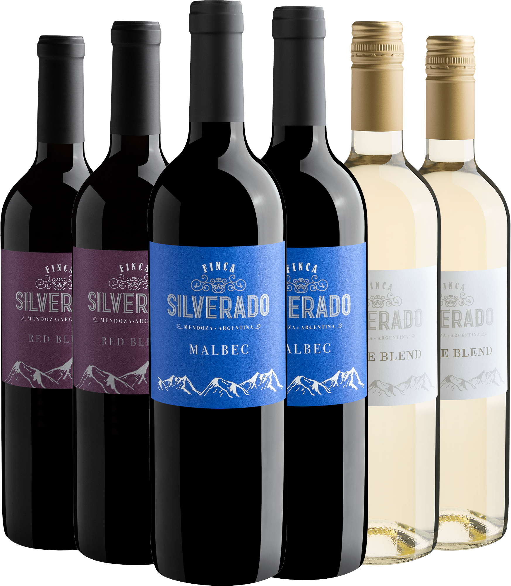 Kit Família Finca Silverado | 6 garrafas