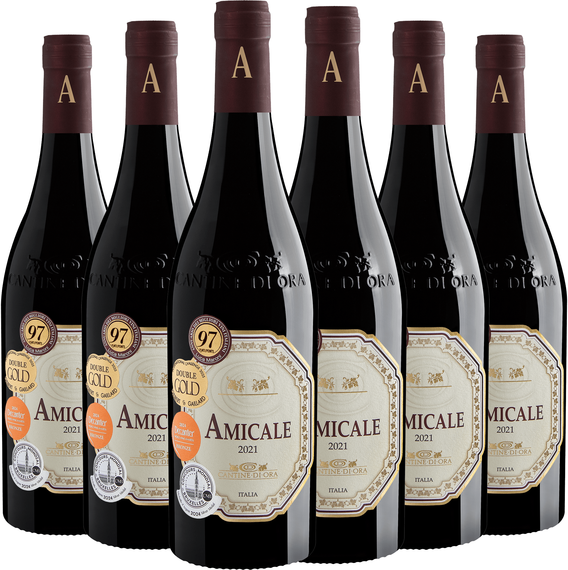 Kit 6 Amicale Vino Rosso Veneto IGT