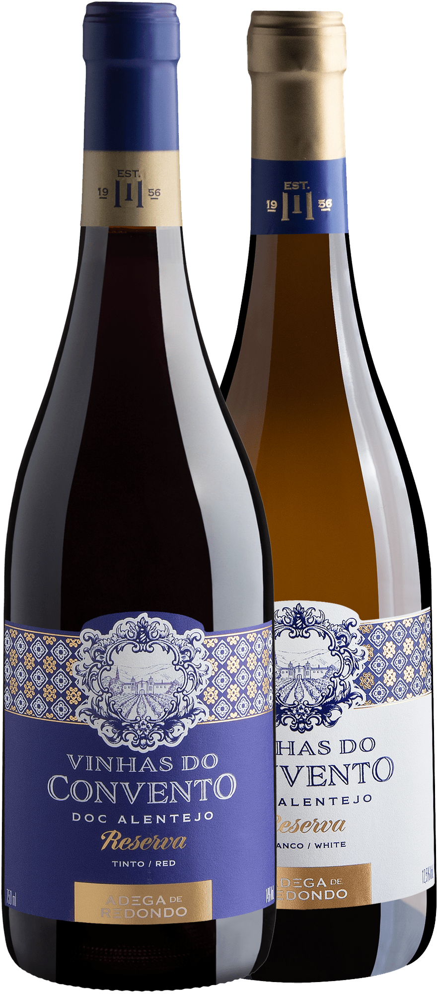 Kit Vinhas do Convento Reserva: 1 Tinto + 1 Branco