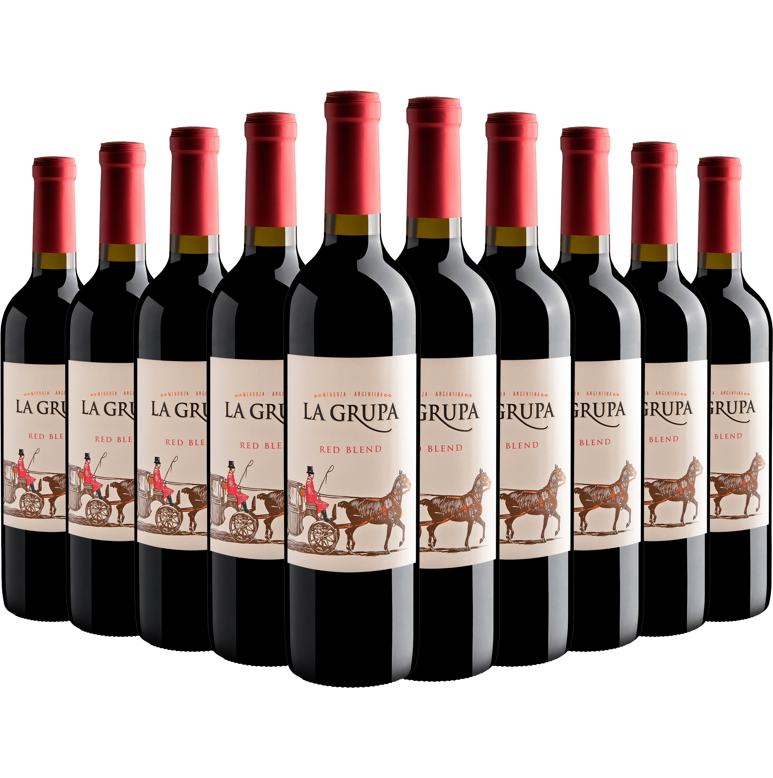 Kit 10 La Grupa Red Blend