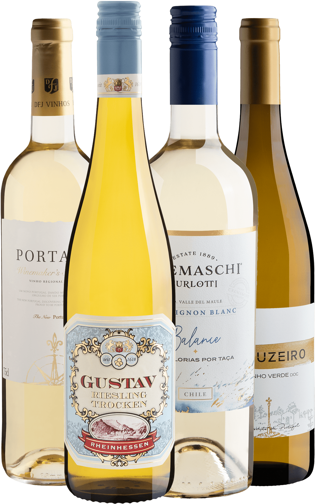 Kit 4 Vinhos Brancos Best Sellers