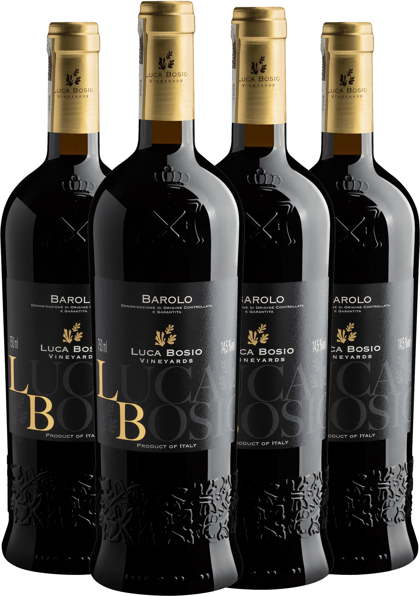 Kit 4 Luca Bosio Vineyards Barolo DOCG